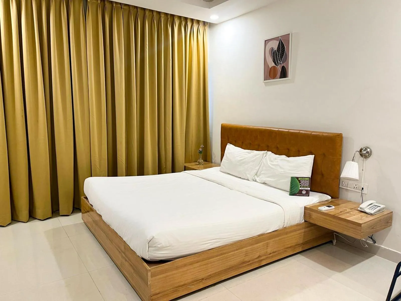 Bedroom, Bed in Hotel Hibiscus Tree- Bachupally