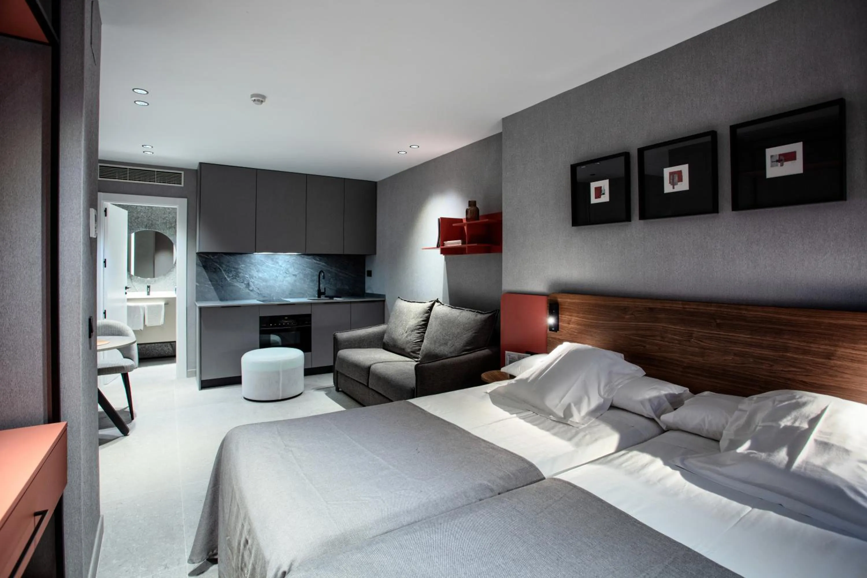 Bed in Hotel Gran Via