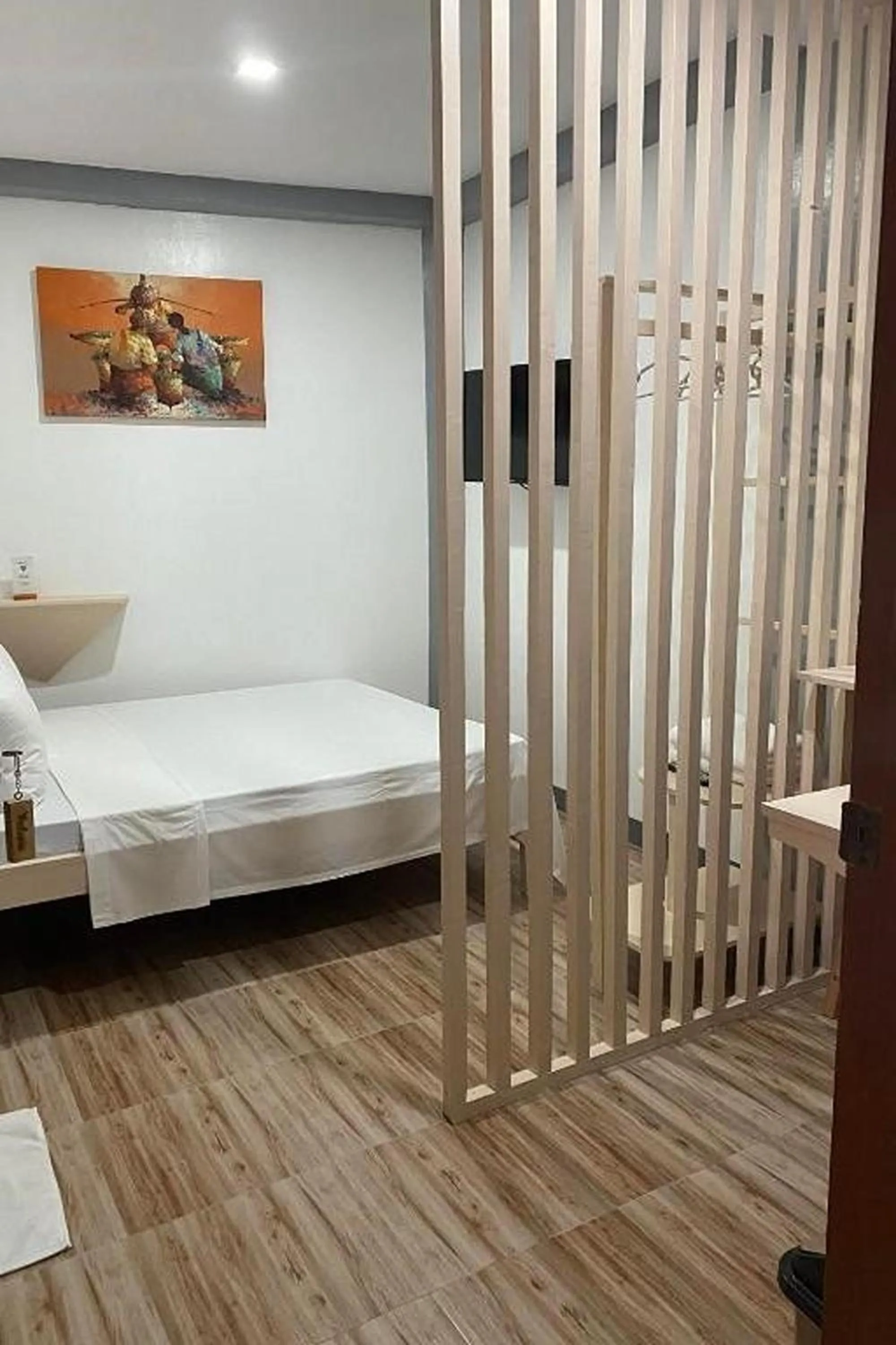 Bed in Woza Inn Boracay