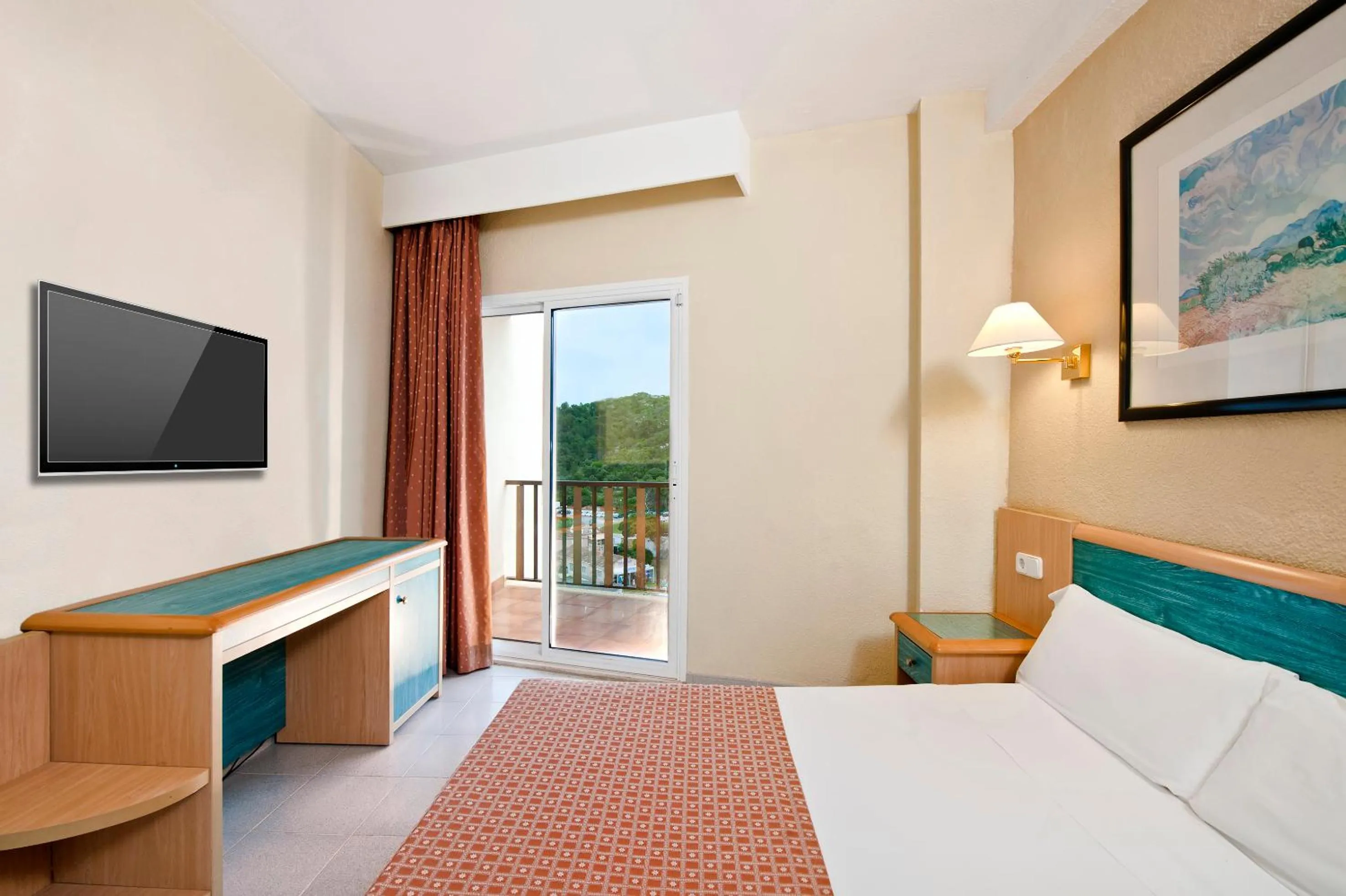 Bedroom, Bed in Sol Milanos Pingüinos