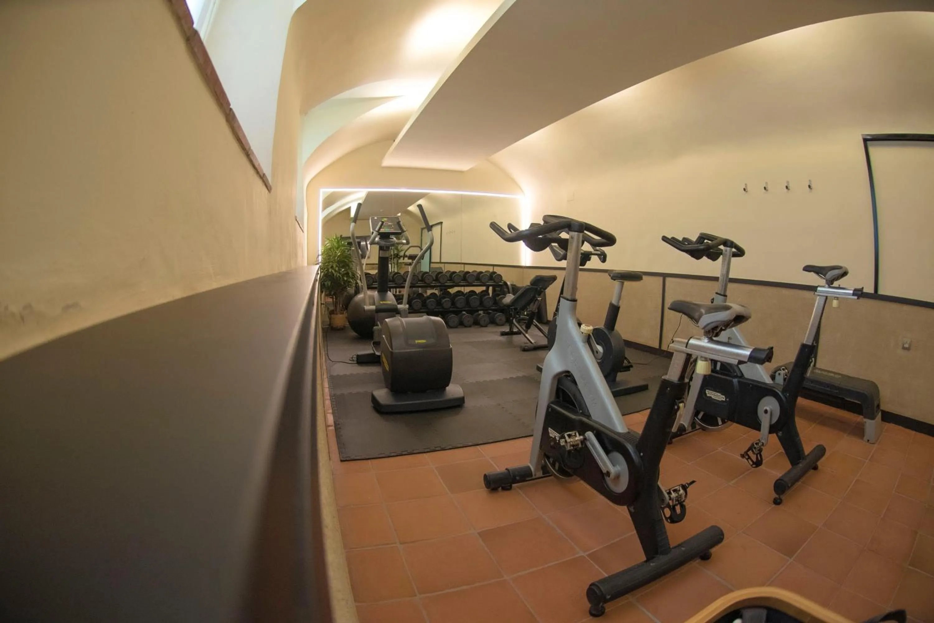 Fitness centre/facilities in Hotel Convent de Begur