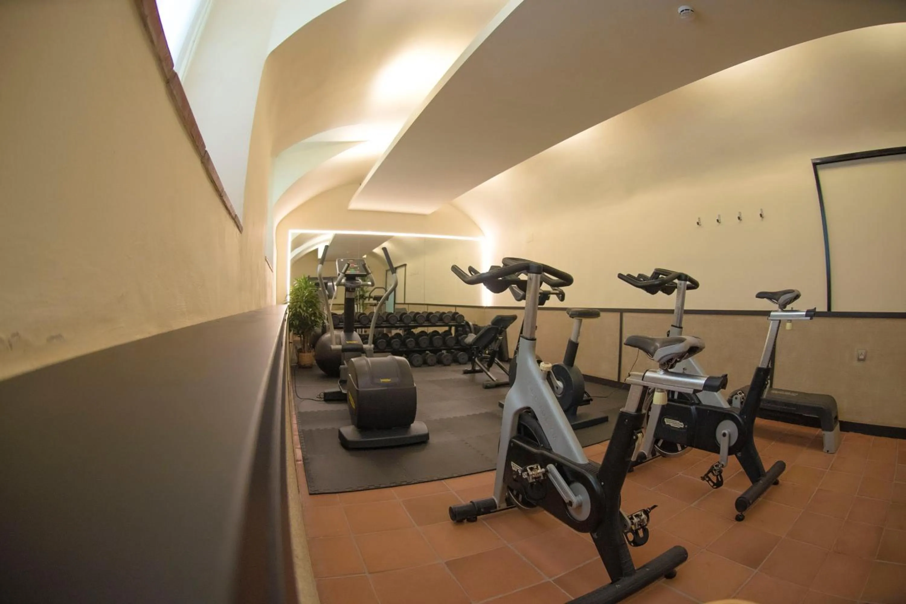 Fitness centre/facilities in Hotel Convent de Begur