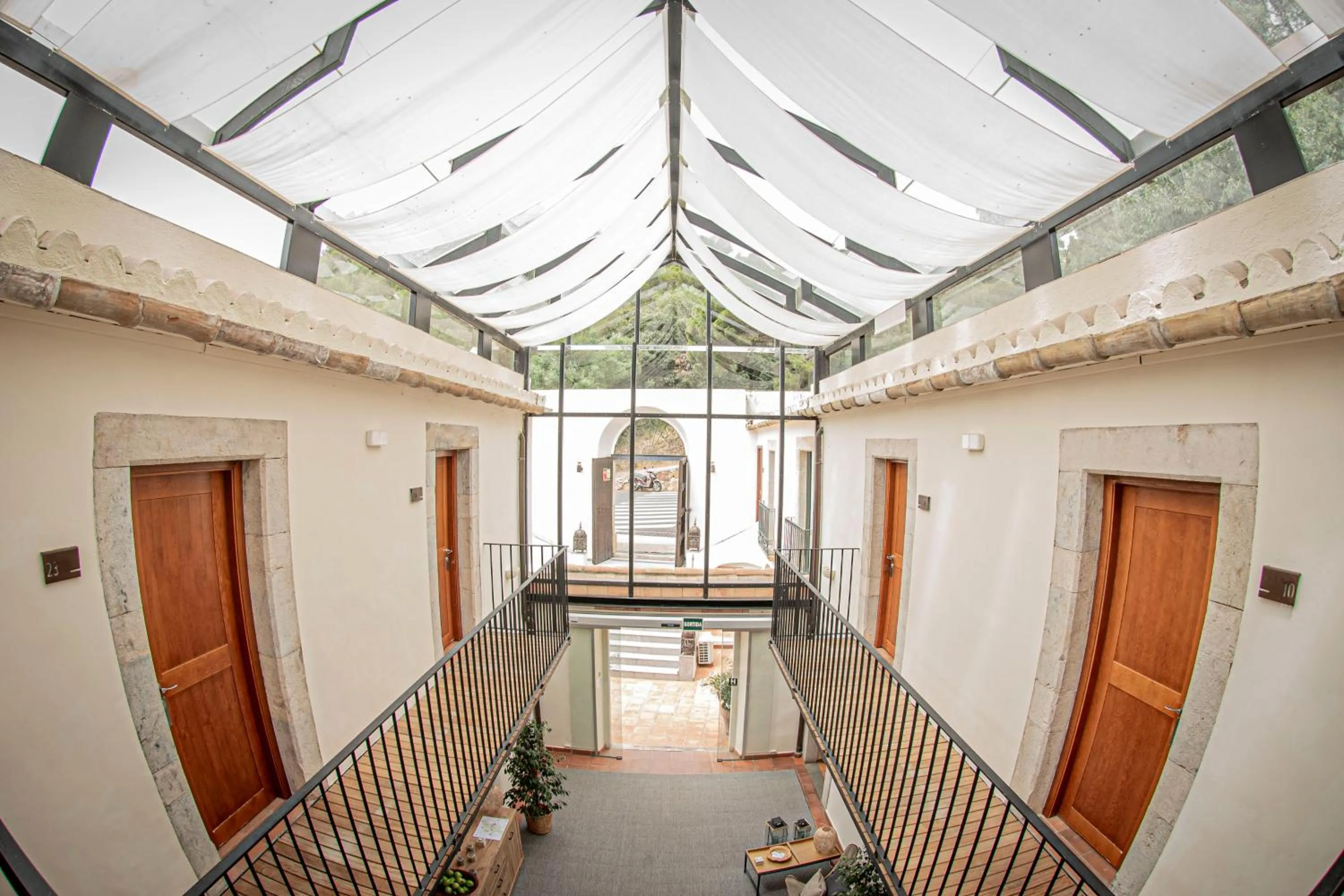 Lobby or reception in Hotel Convent de Begur