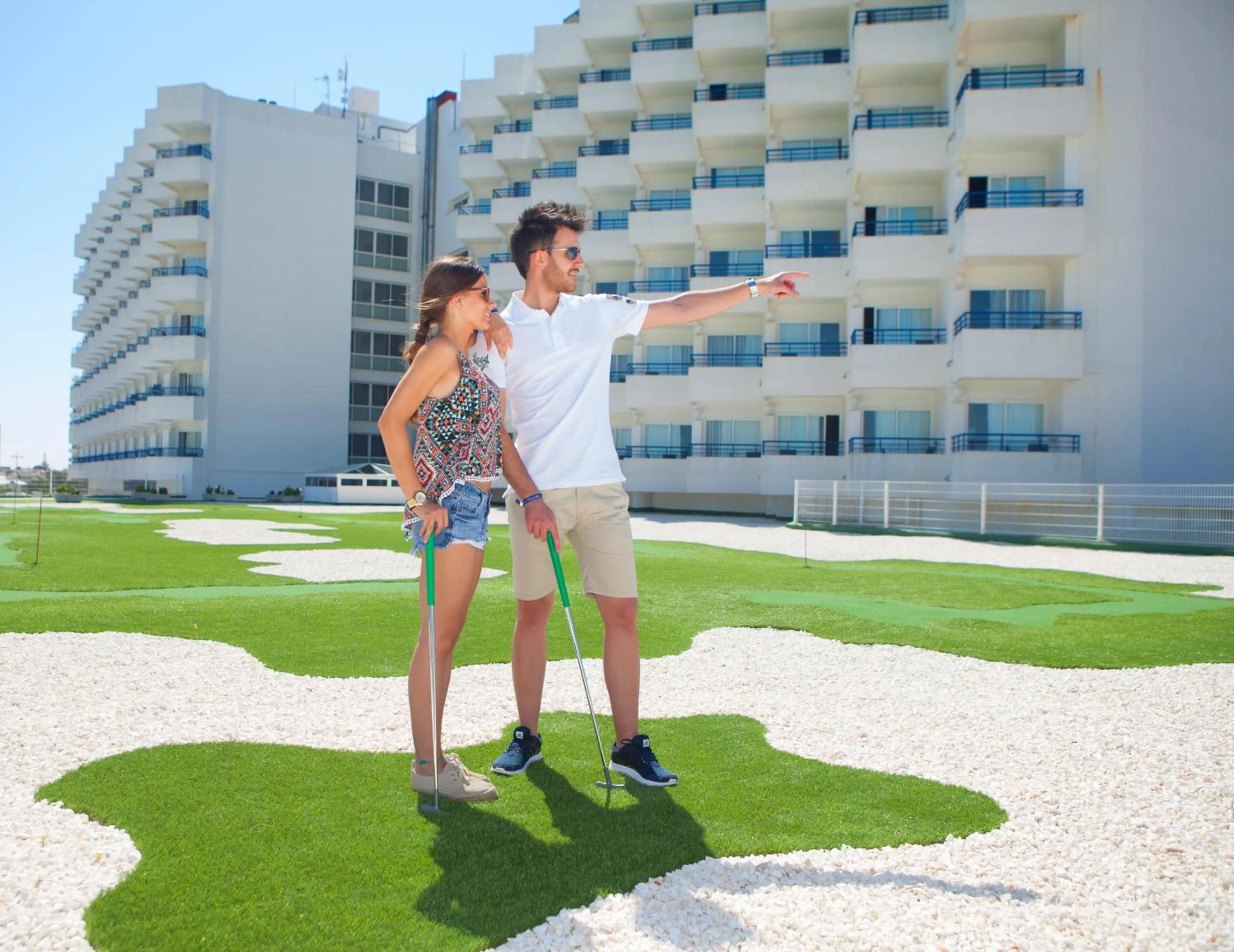 Minigolf in Hotel Puerto Bahía & Spa