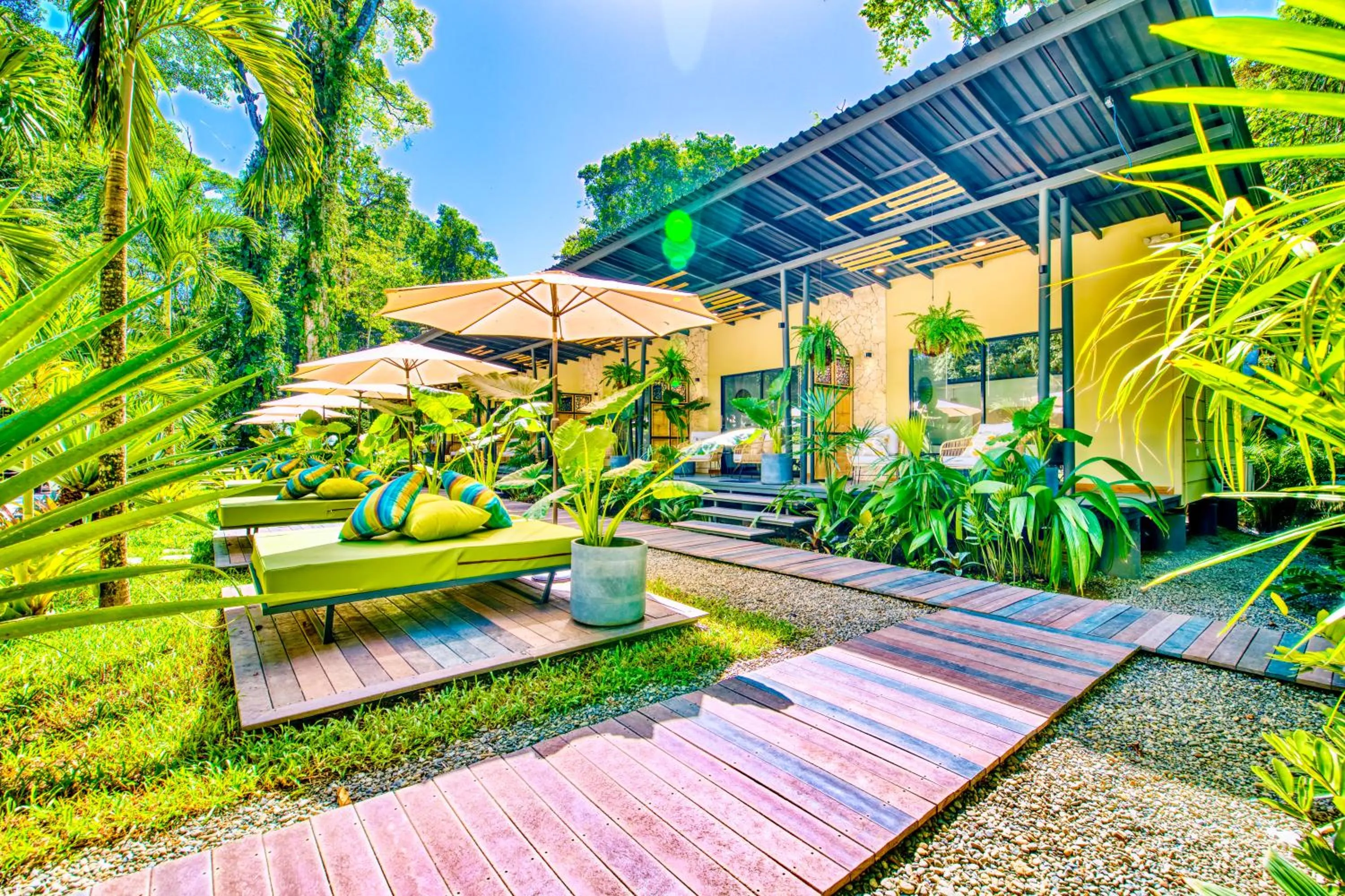 Garden in Exôtico Beach Hotel