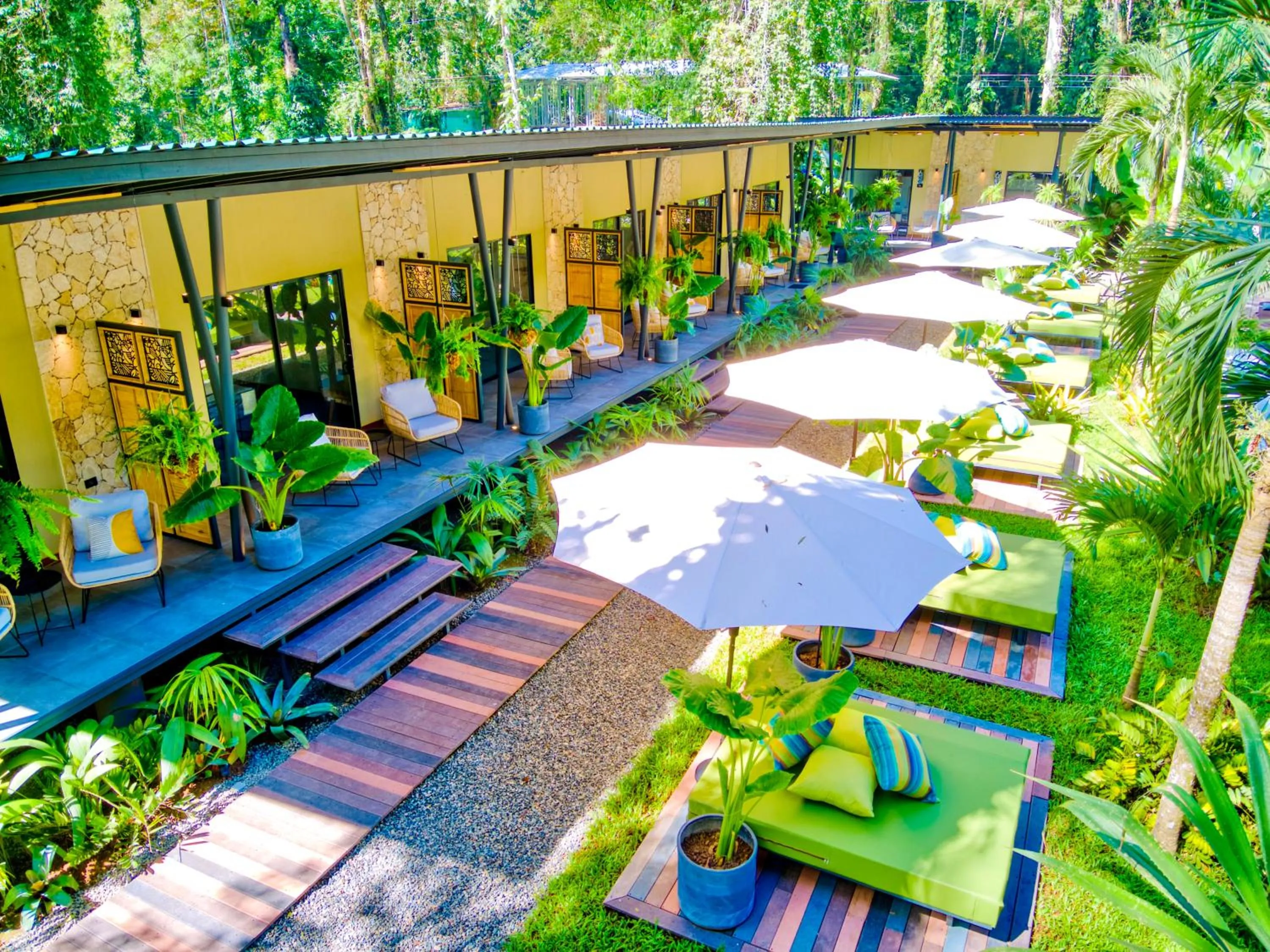 Garden in Exôtico Beach Hotel