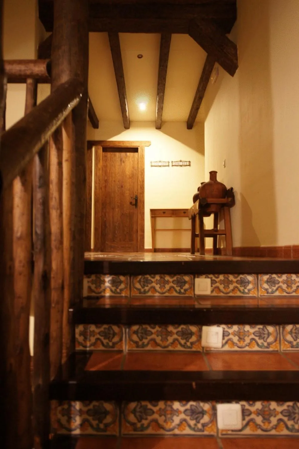 Lobby or reception in Hotel Rural Almazara