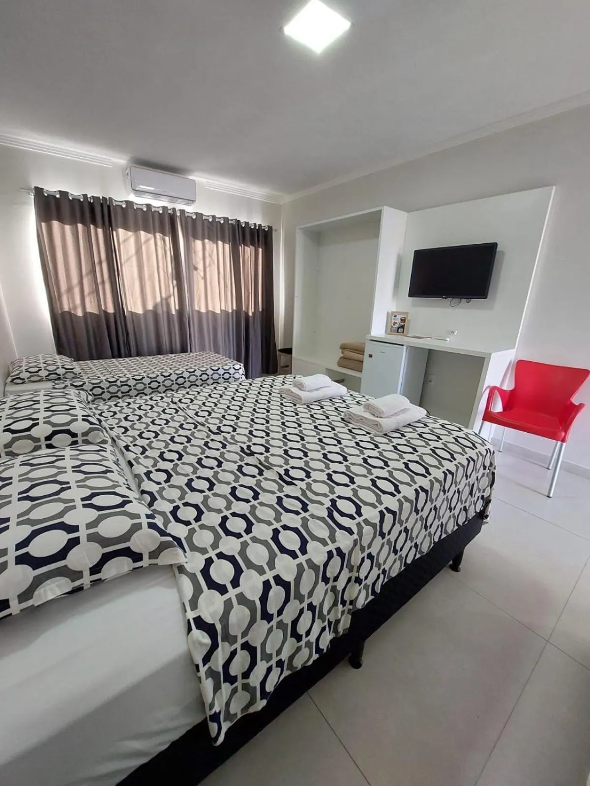 Bed in Pousada Castelo do Rei