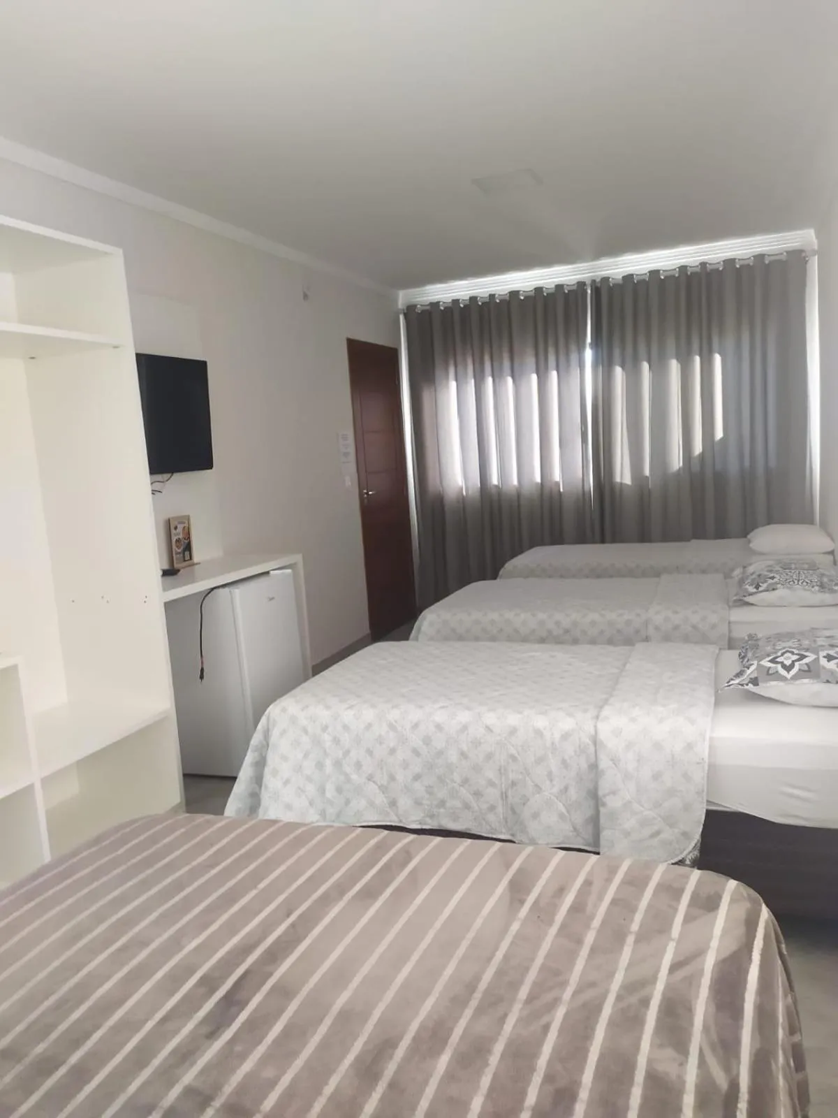 Bed in Pousada Castelo do Rei