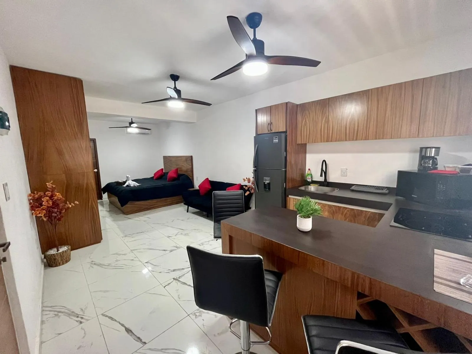 Kitchen or kitchenette in AHAU Playa