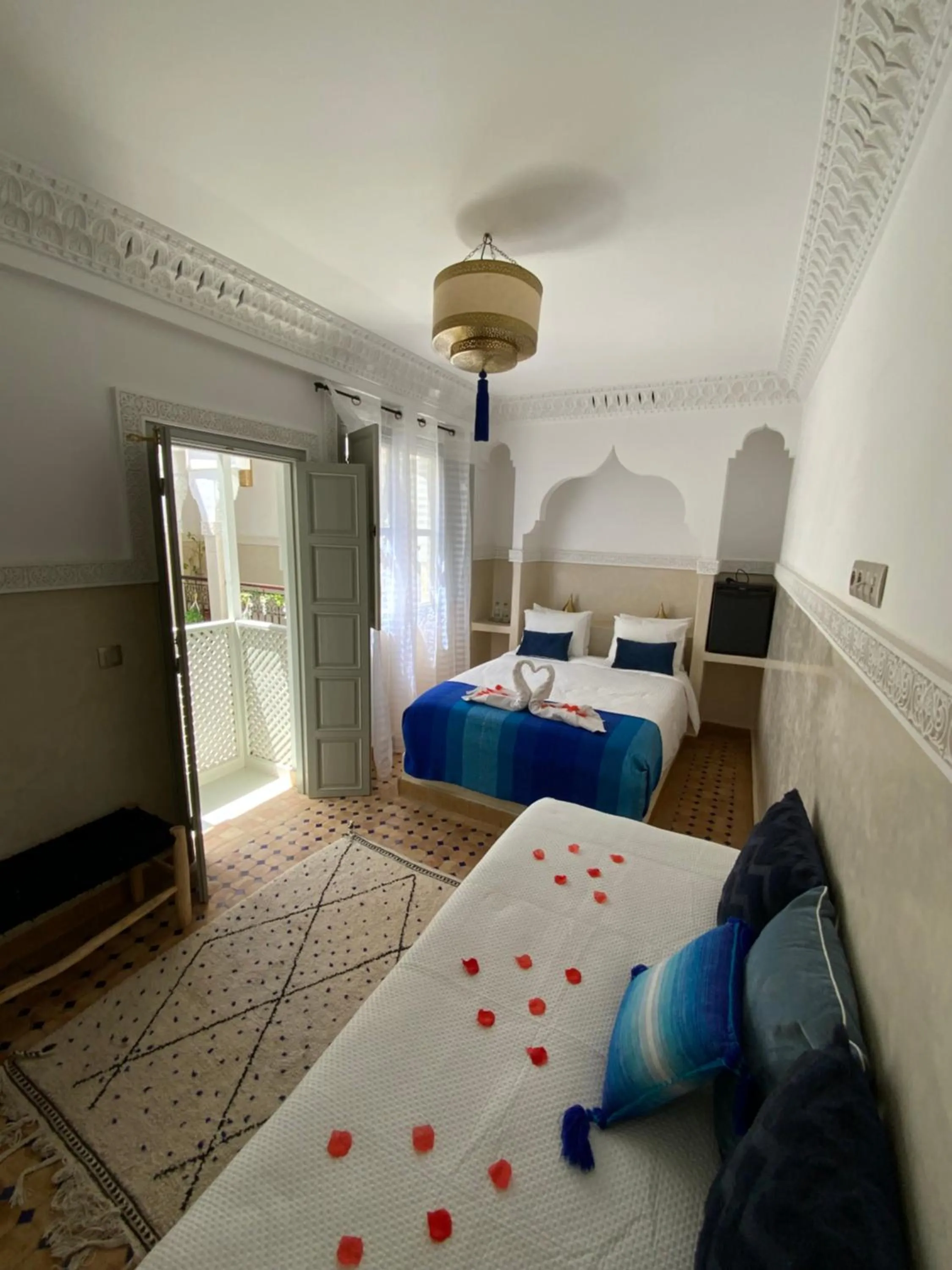 Bedroom, Bed in Riad privatisé Magnolia