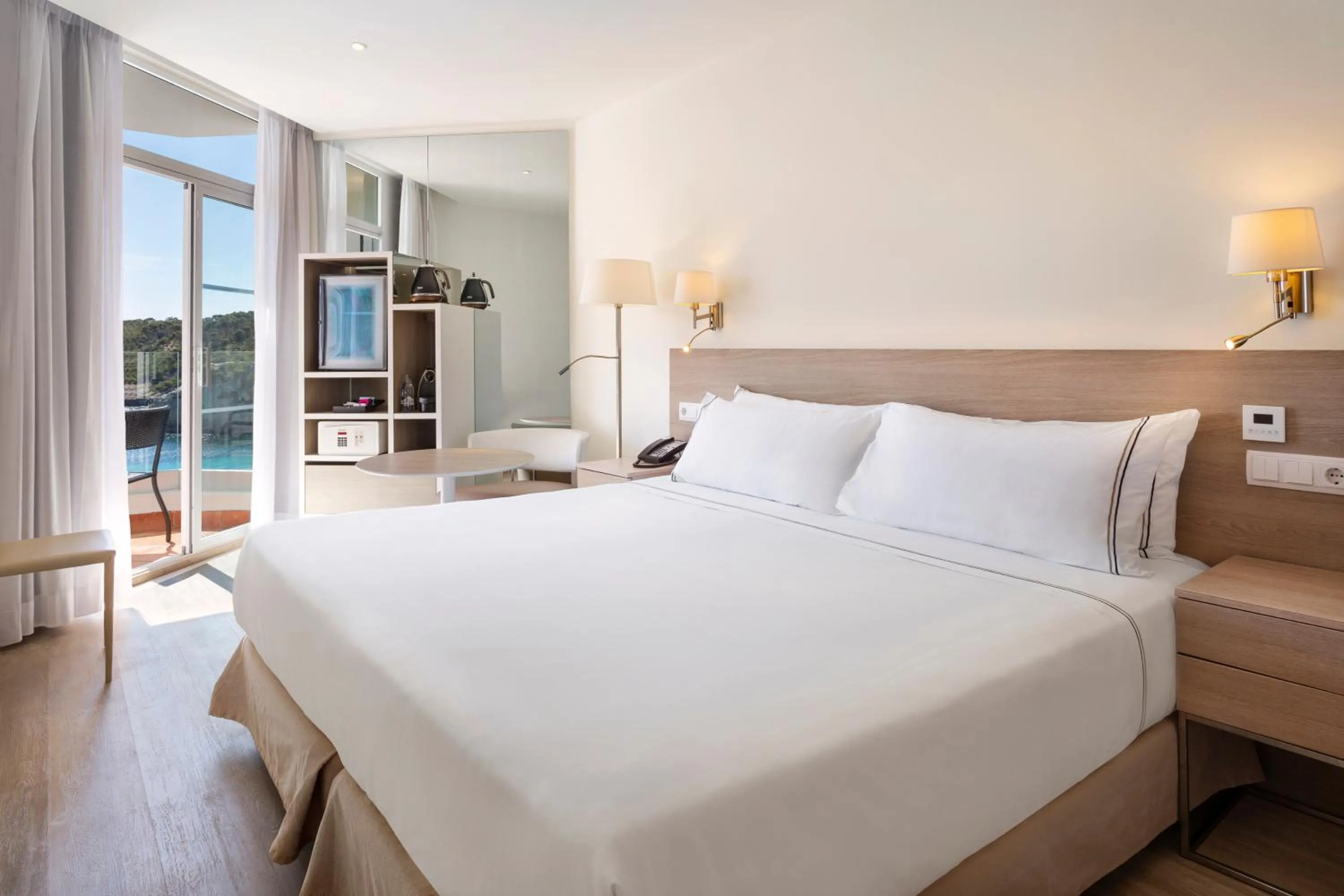 Bed in Meliá Cala Galdana