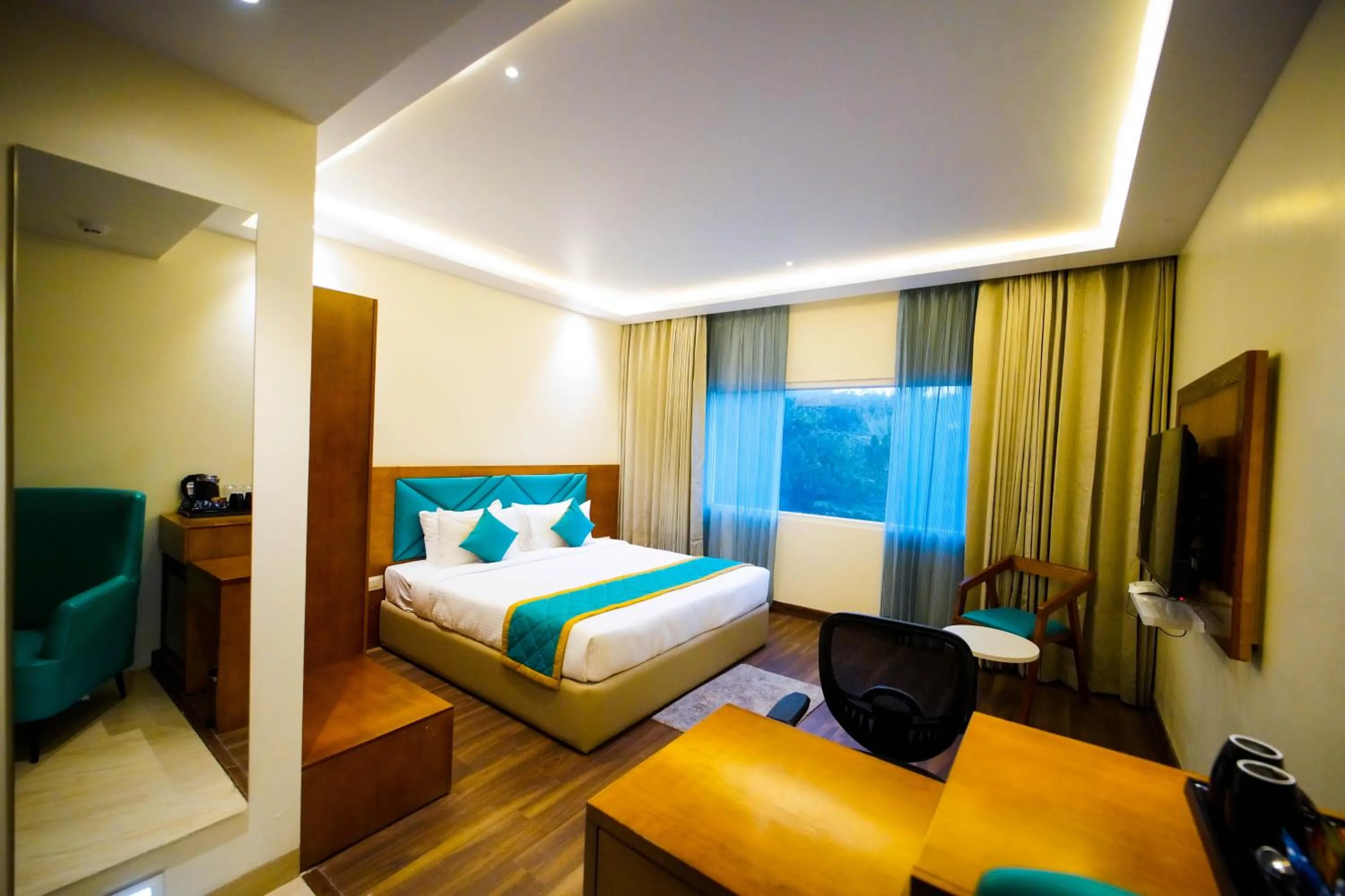 Bedroom, Bed in Quality Inn Rockwell Grand, Bangalore