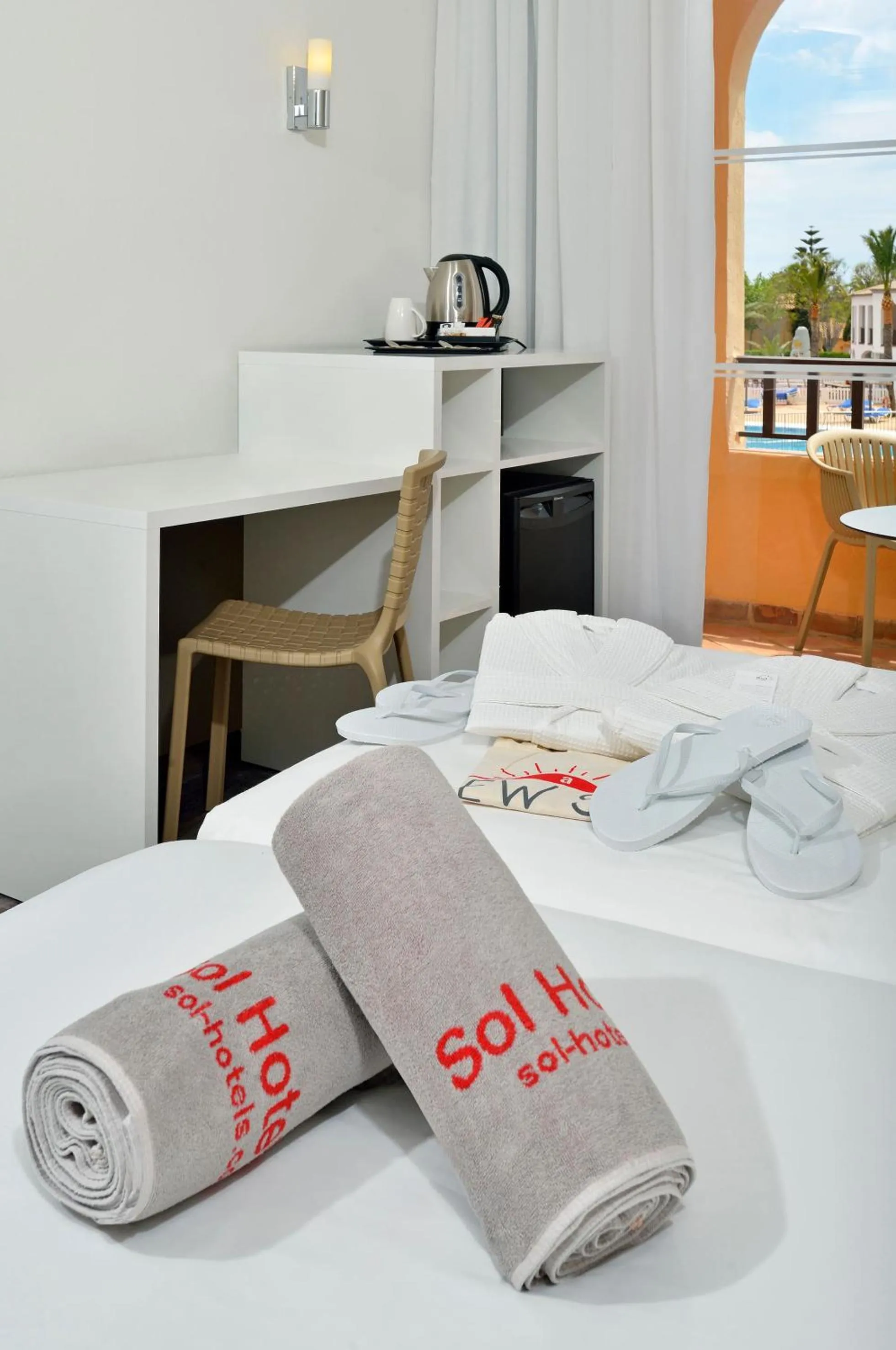 Bed in SOL Falcó Menorca