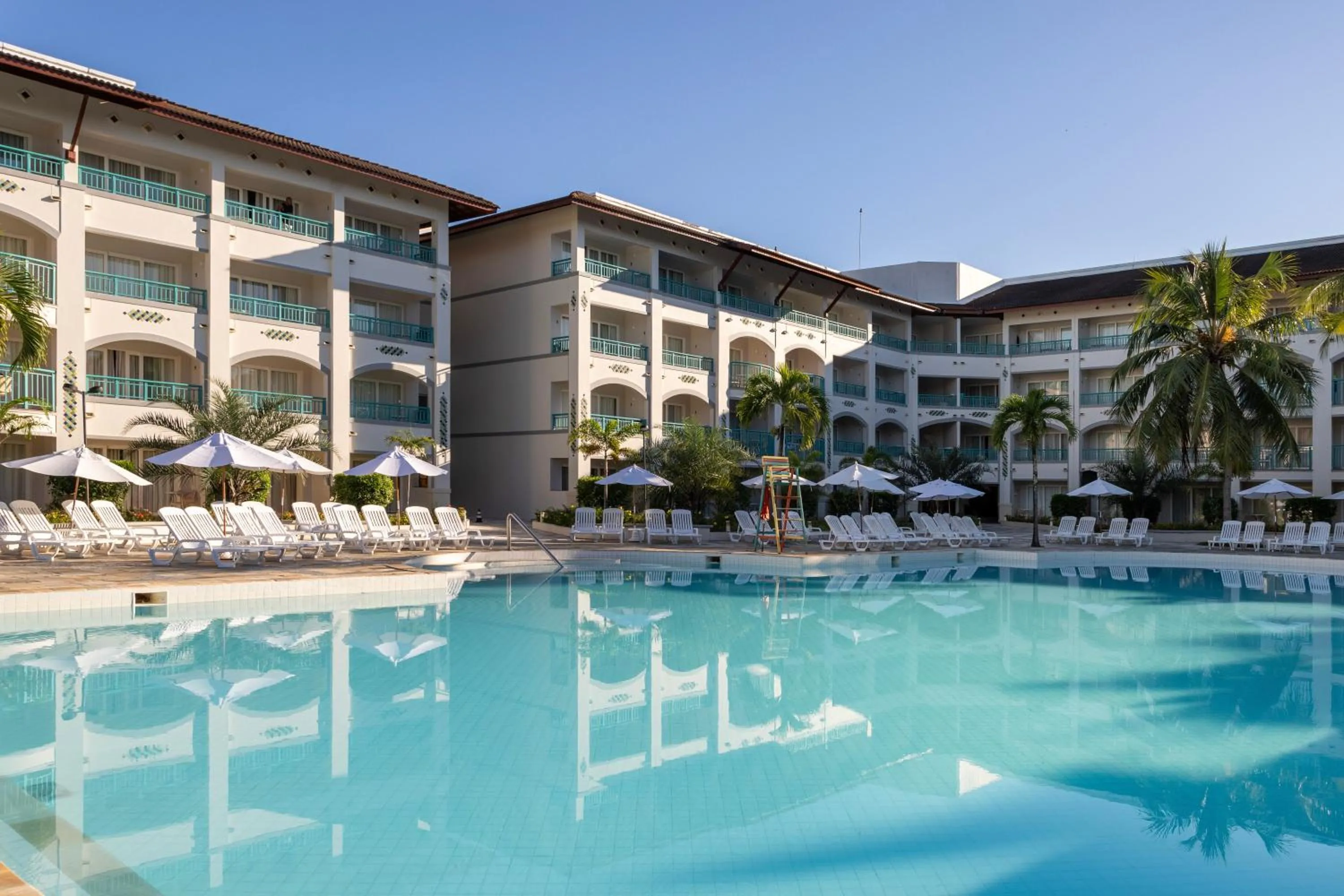 Pool view in Sauipe Resorts Ala Mar - All Inclusive