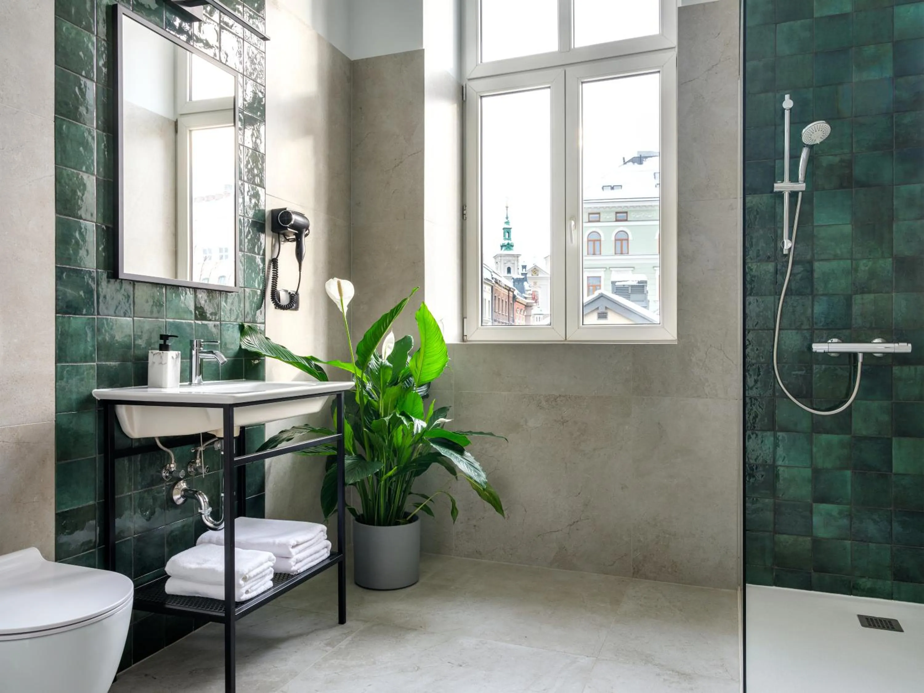 Shower in Old Market Residence