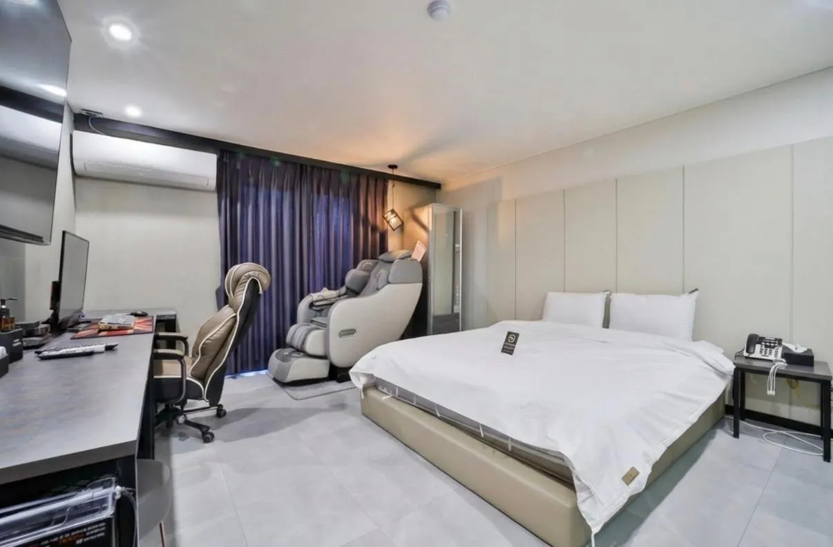 Bed in Hotel Torang Jeonju