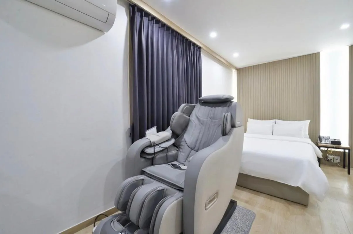 Bed in Hotel Torang Jeonju