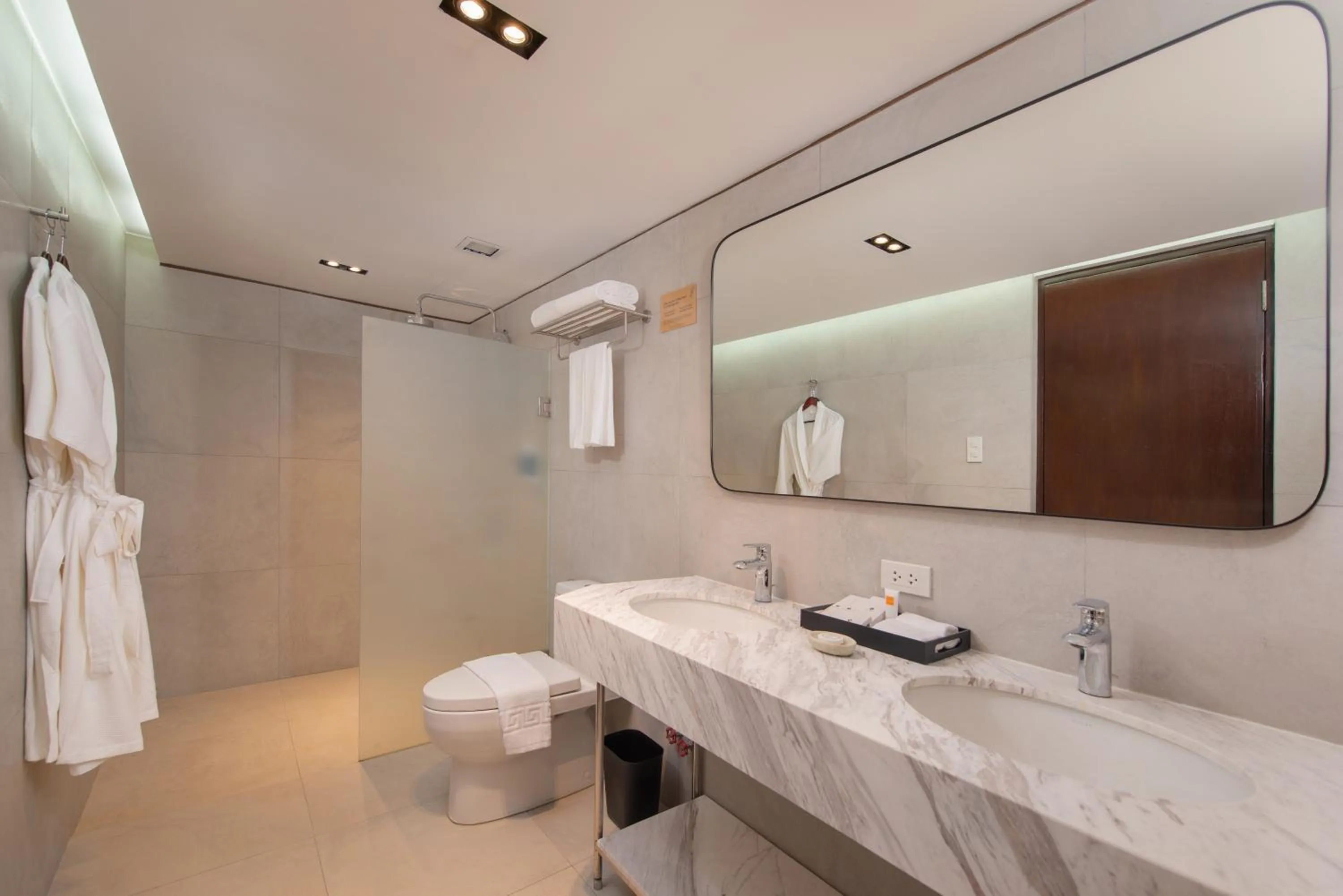 Bathroom in The Belamy House Managed by HII