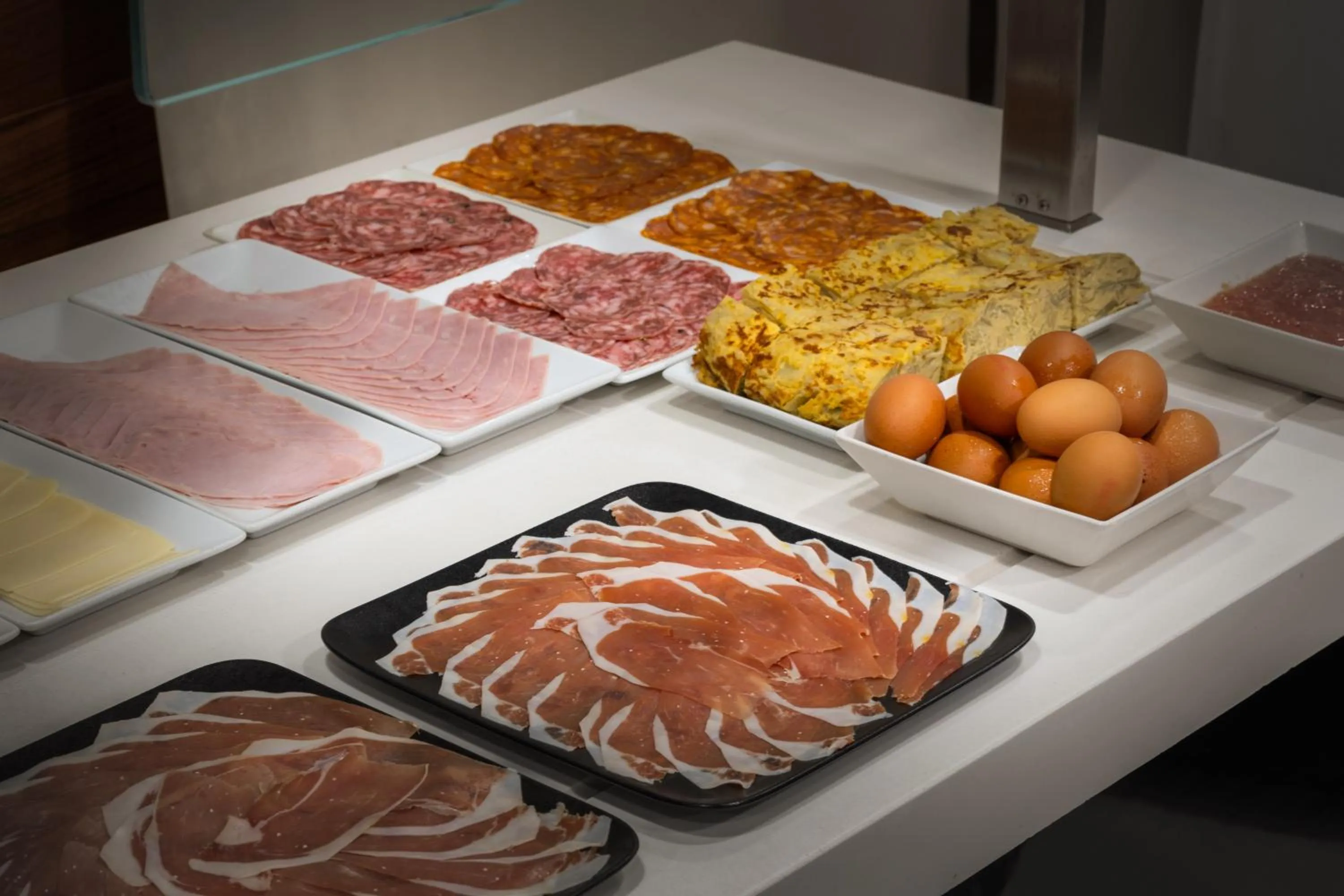 Buffet breakfast in Hotel Casanova