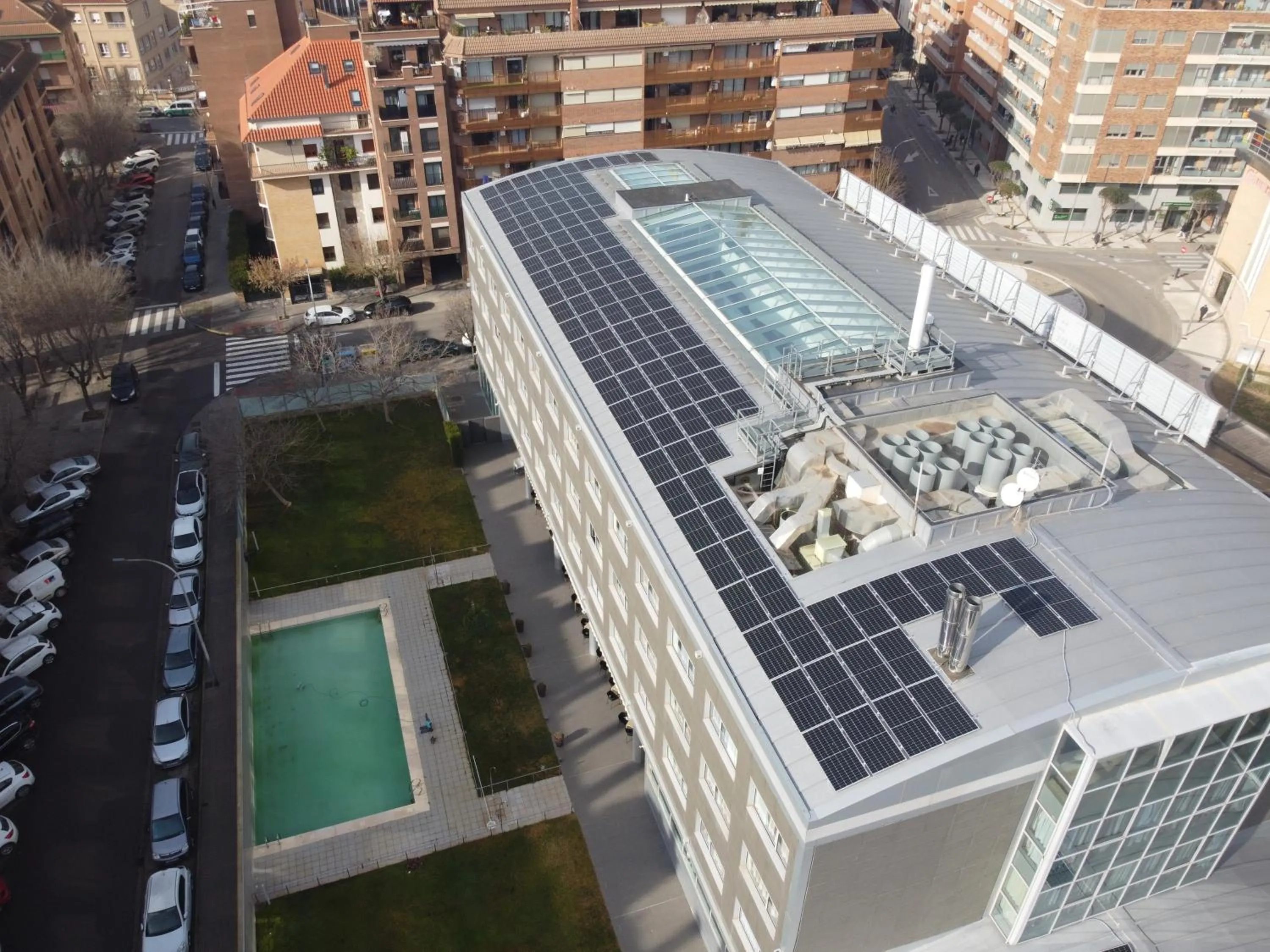 Bird's eye view in Abba Huesca