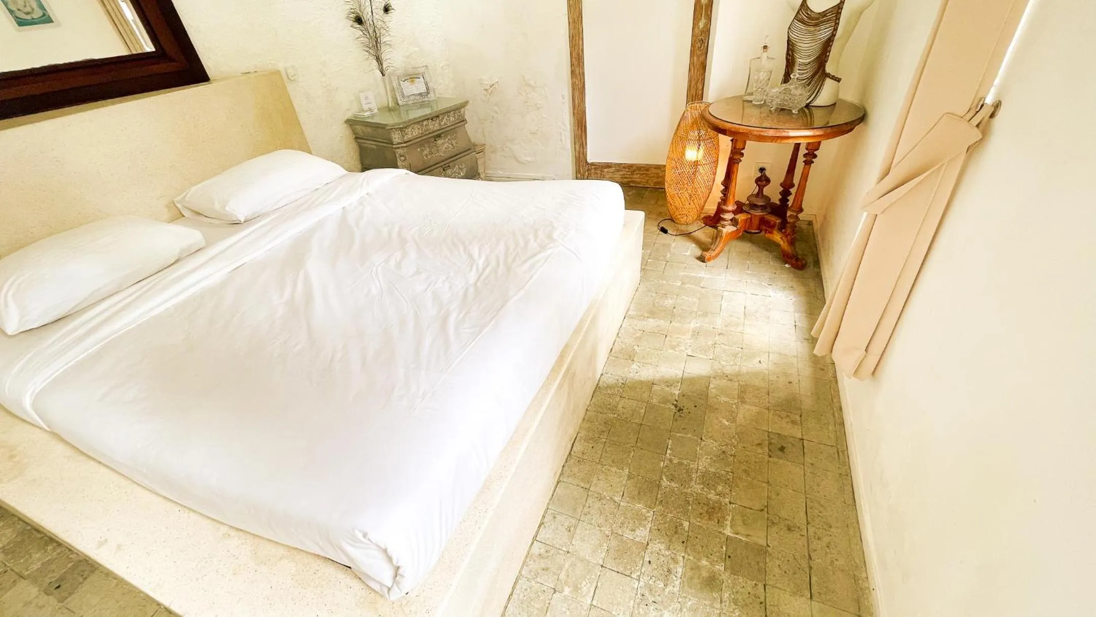 Bed in Surga Homestay