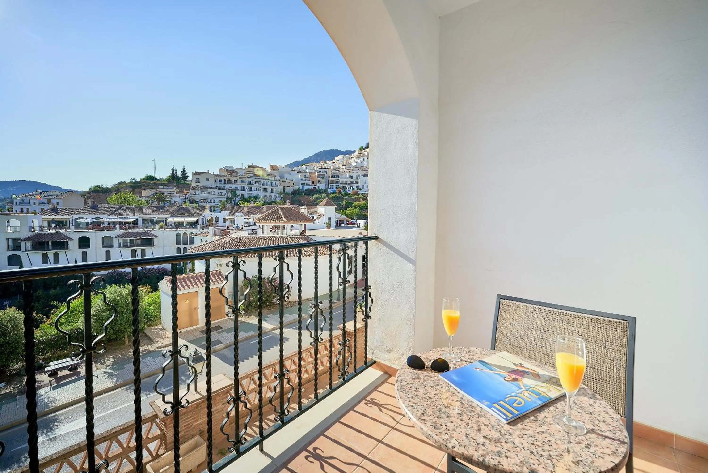 Balcony/Terrace in Hotel Villa Frigiliana