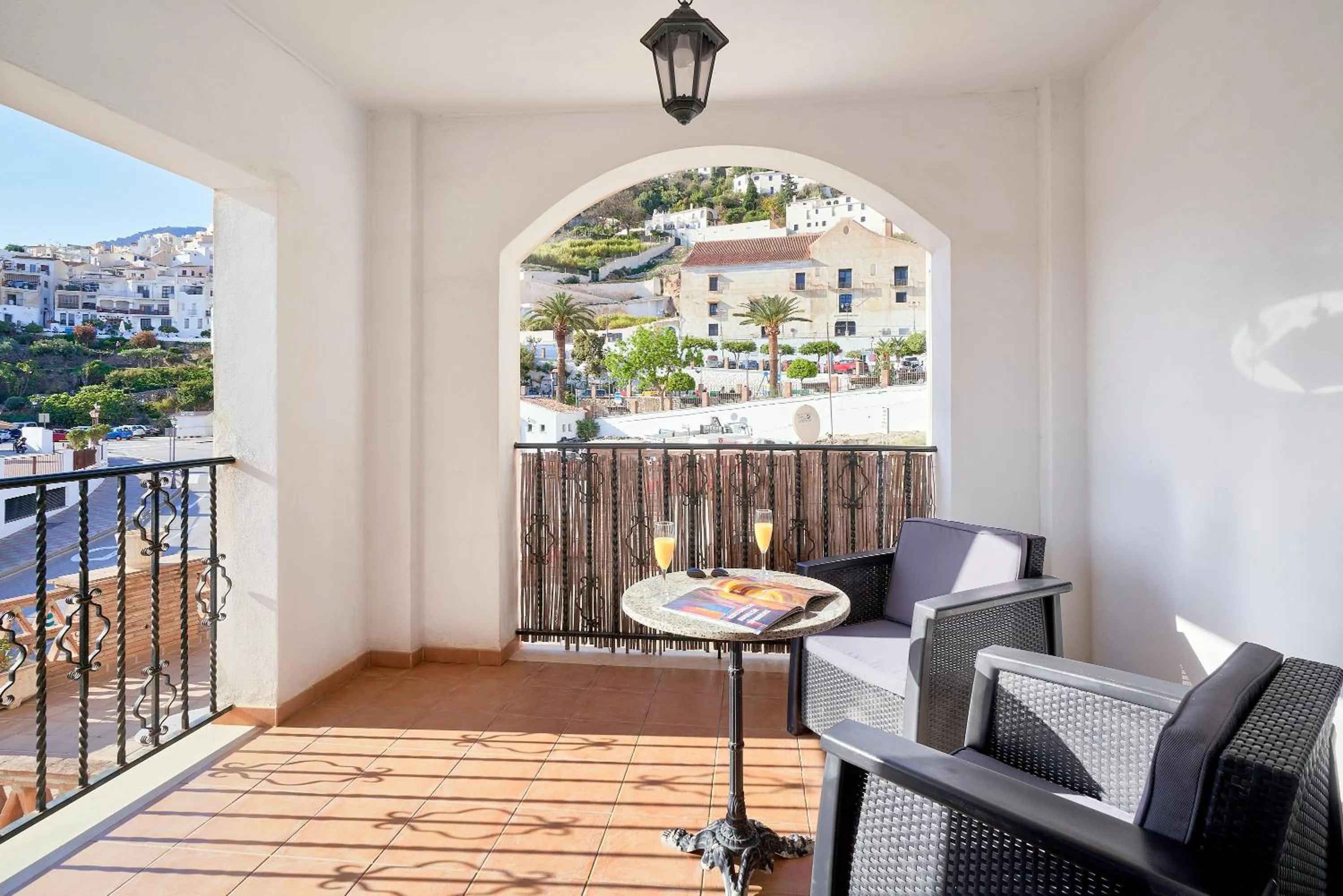 Balcony/Terrace in Hotel Villa Frigiliana