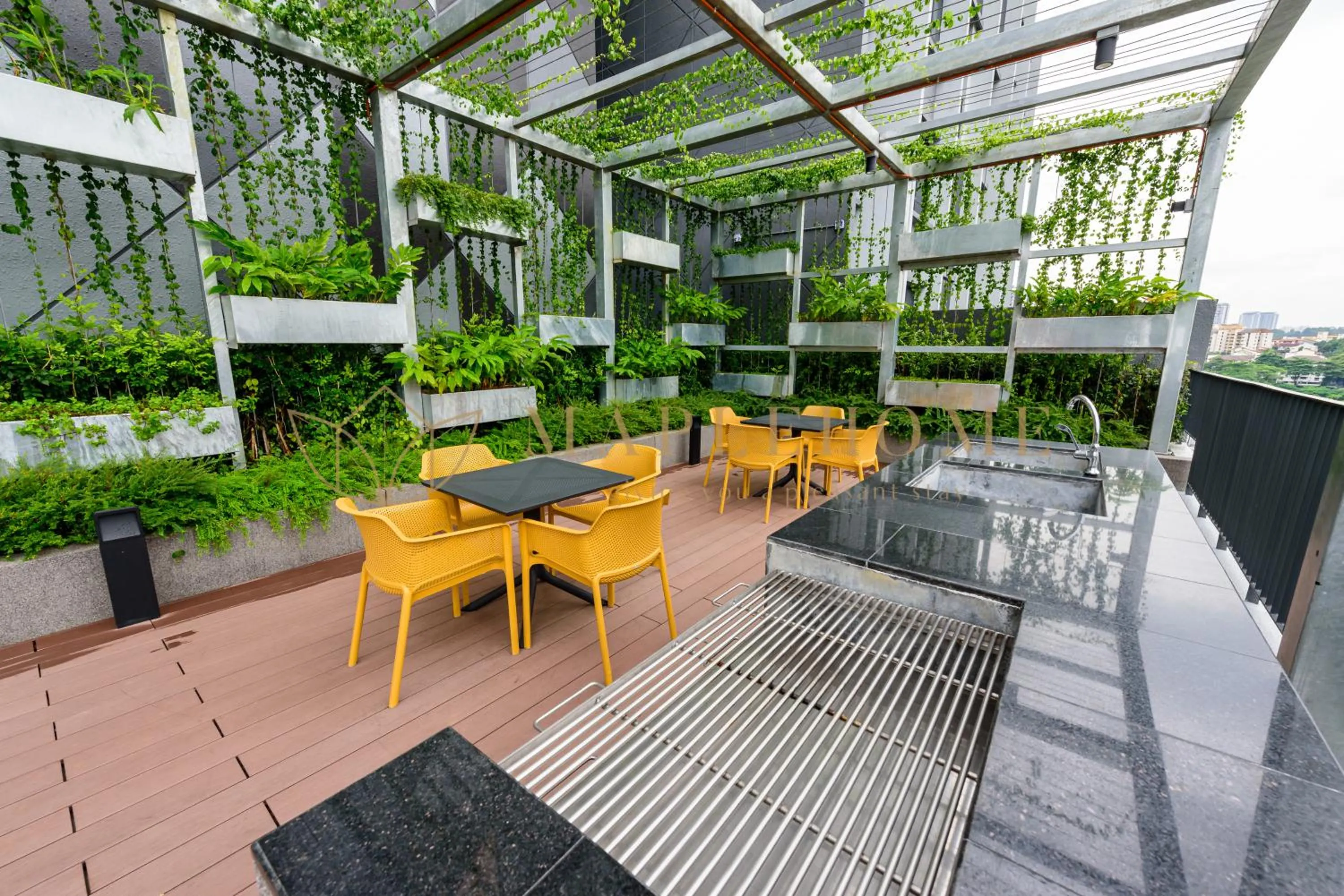 BBQ facilities in Millerz Square Premier Suites Kuala Lumpur