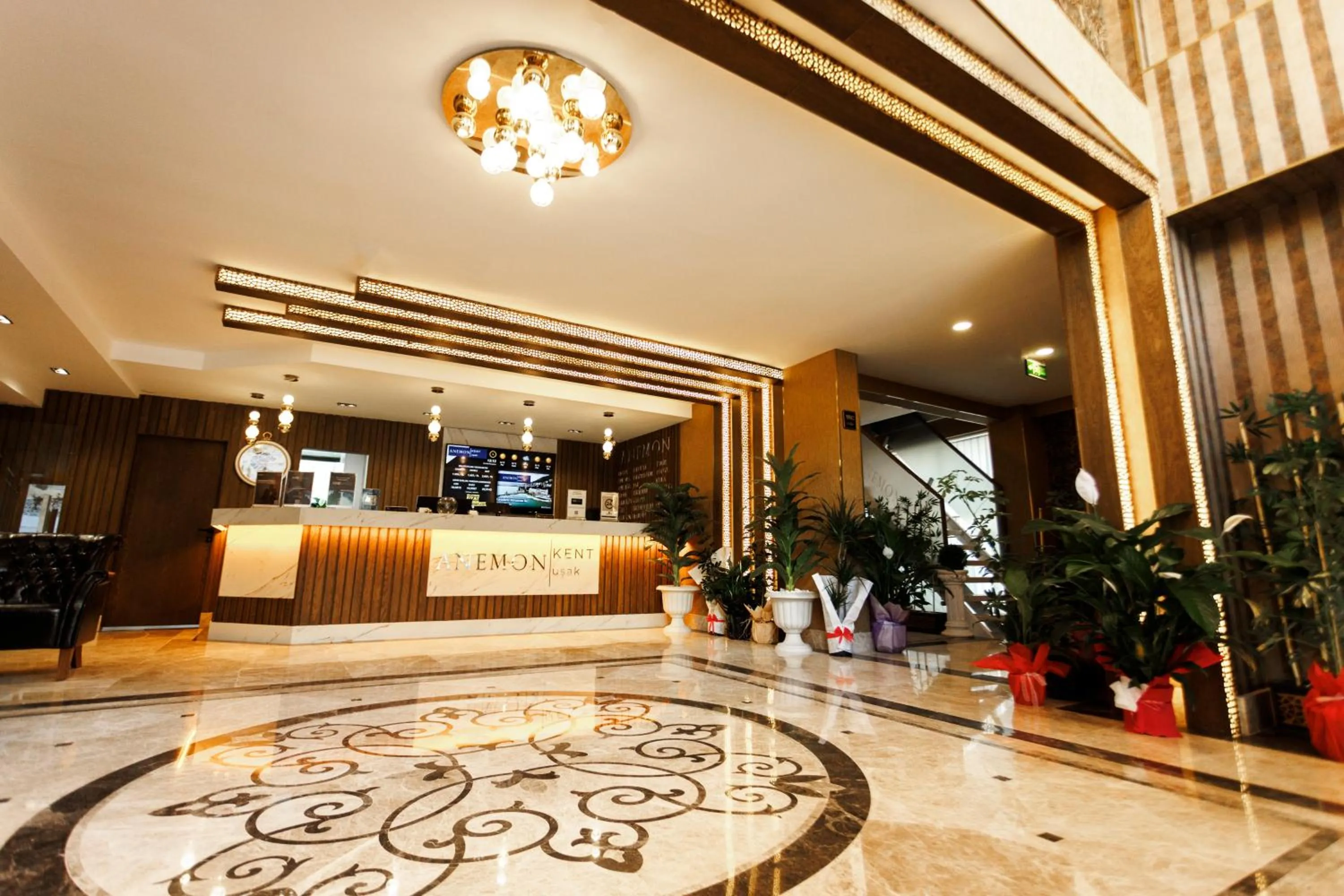 Lobby or reception in Anemon Kent Uşak Hotel