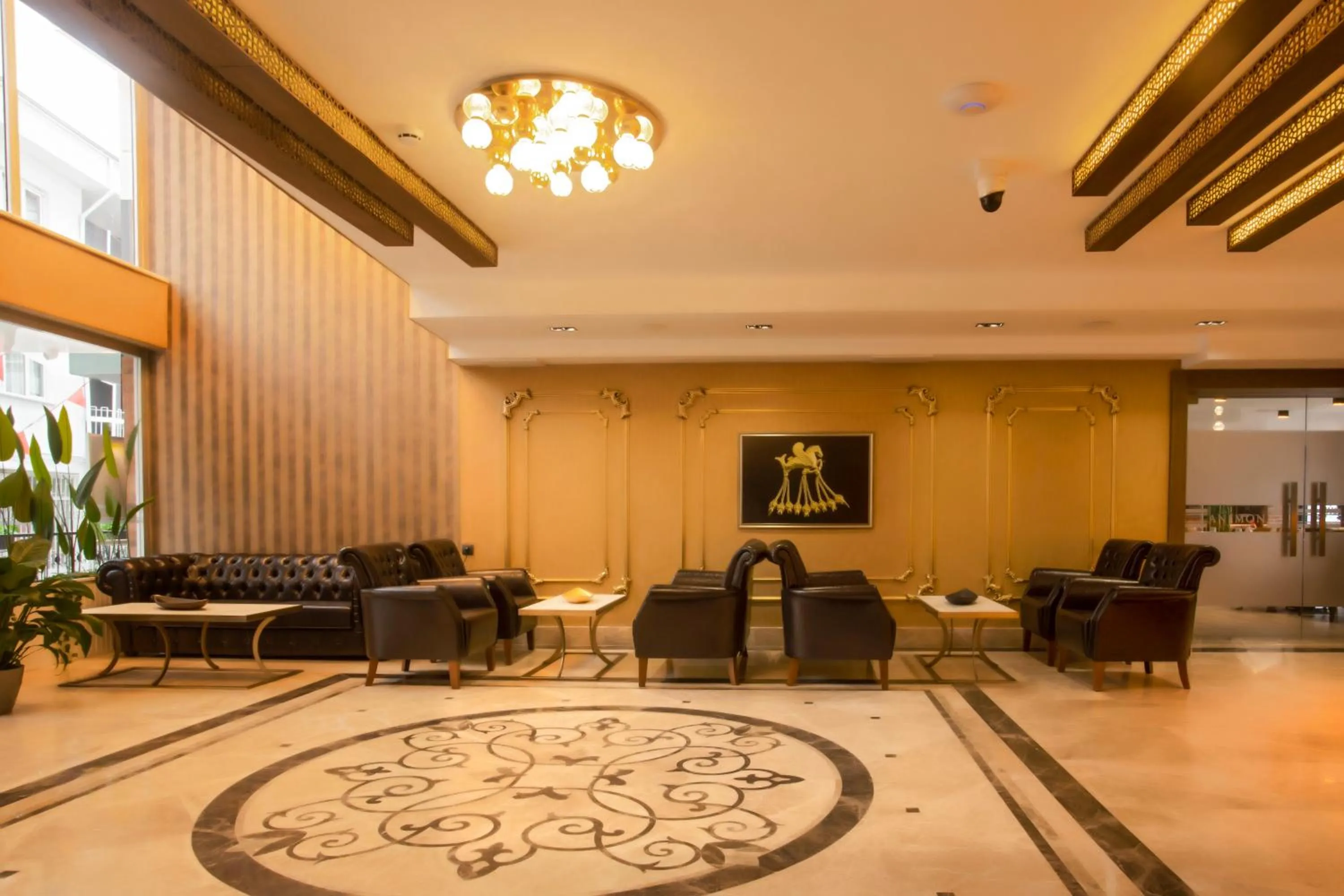 Seating area in Anemon Kent Uşak Hotel