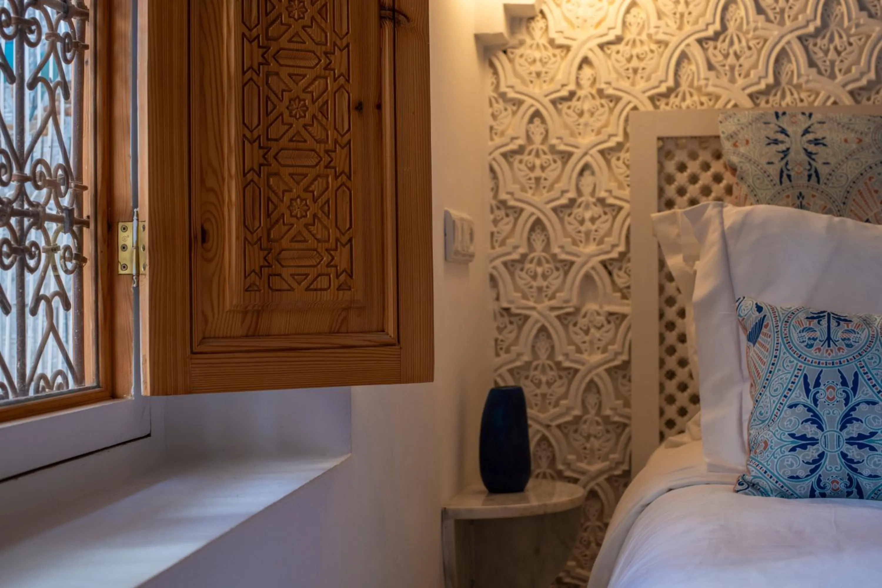 Bedroom, Bed in Riad Botanica