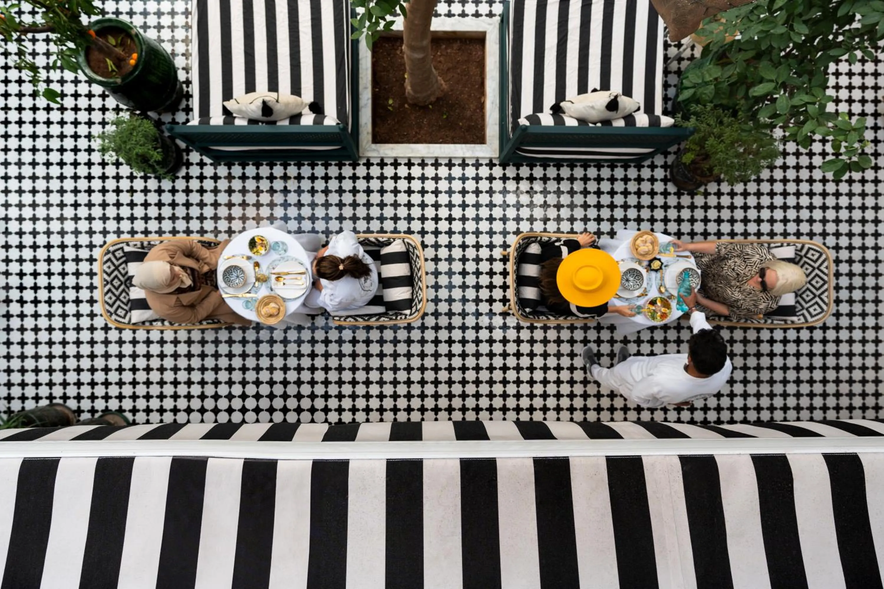 Food and drinks in Riad Botanica