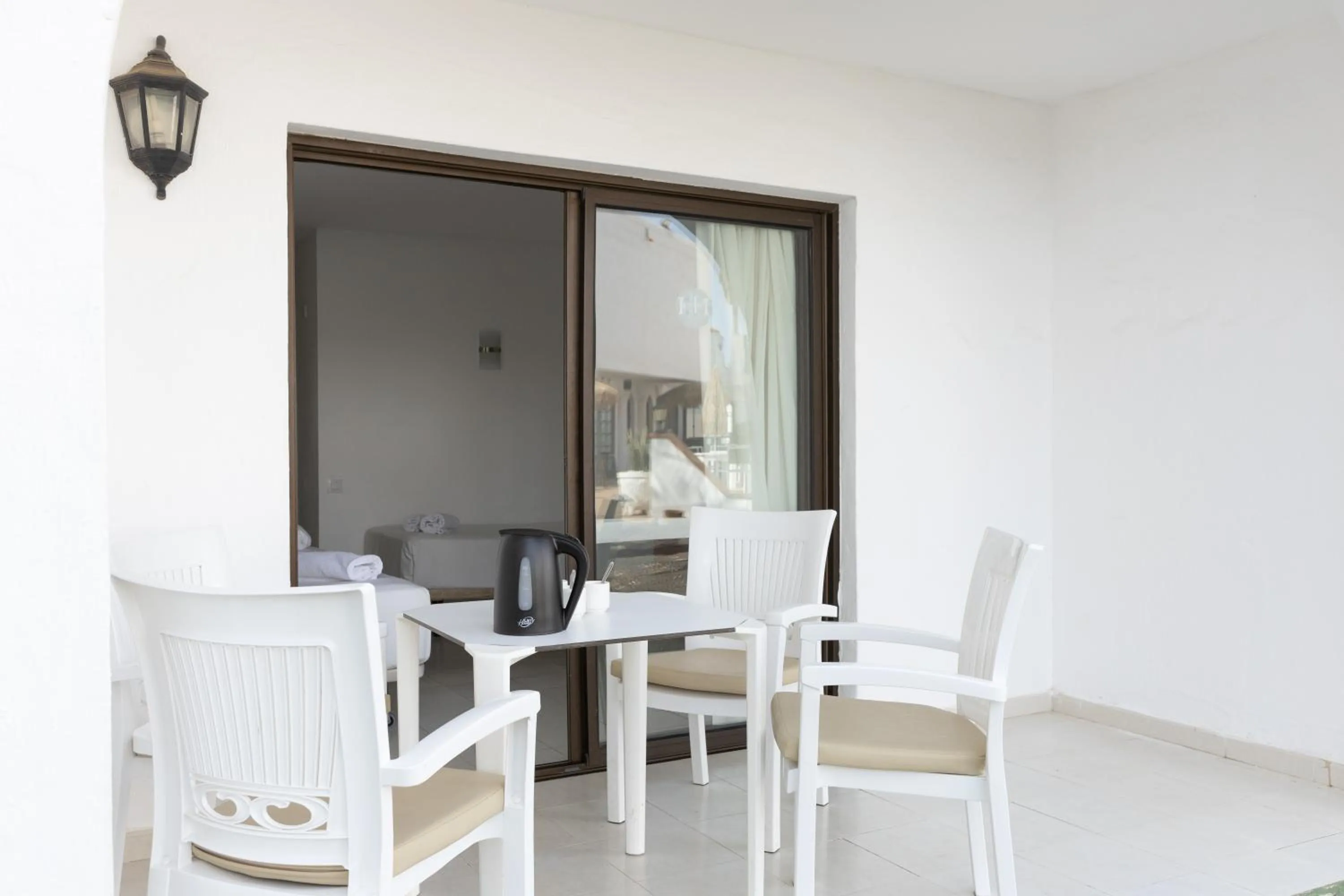 Balcony/Terrace in Apartamentos Hesperia Bristol Playa