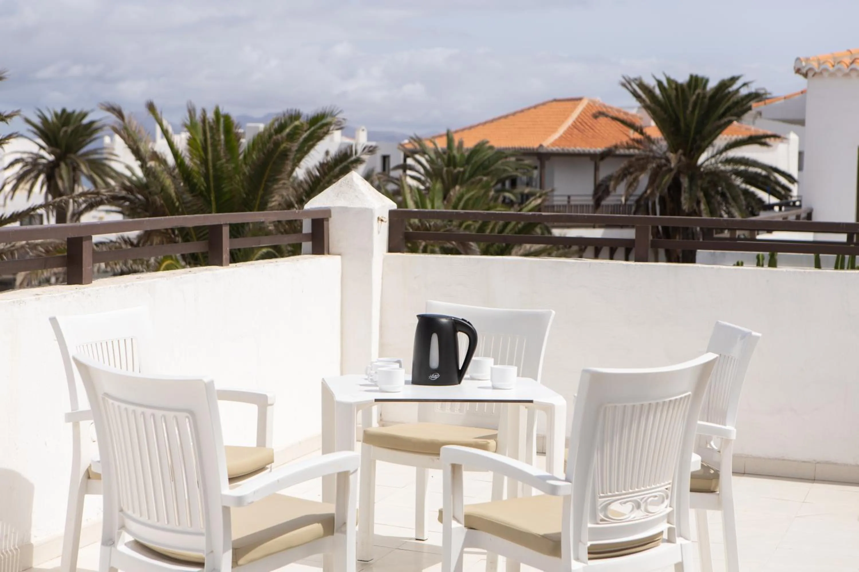 Balcony/Terrace in Apartamentos Hesperia Bristol Playa