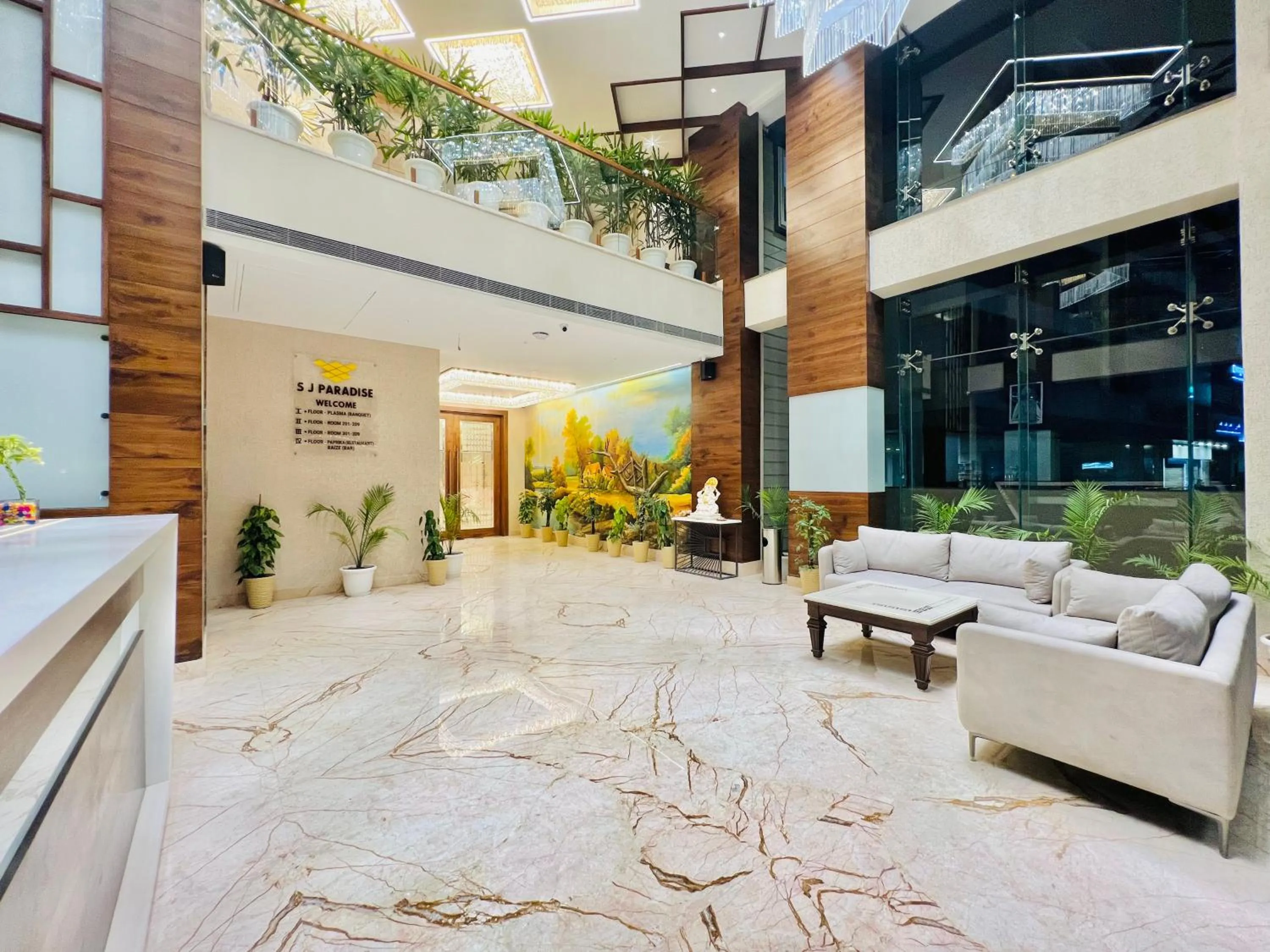 Lobby or reception in SJ PARADISE