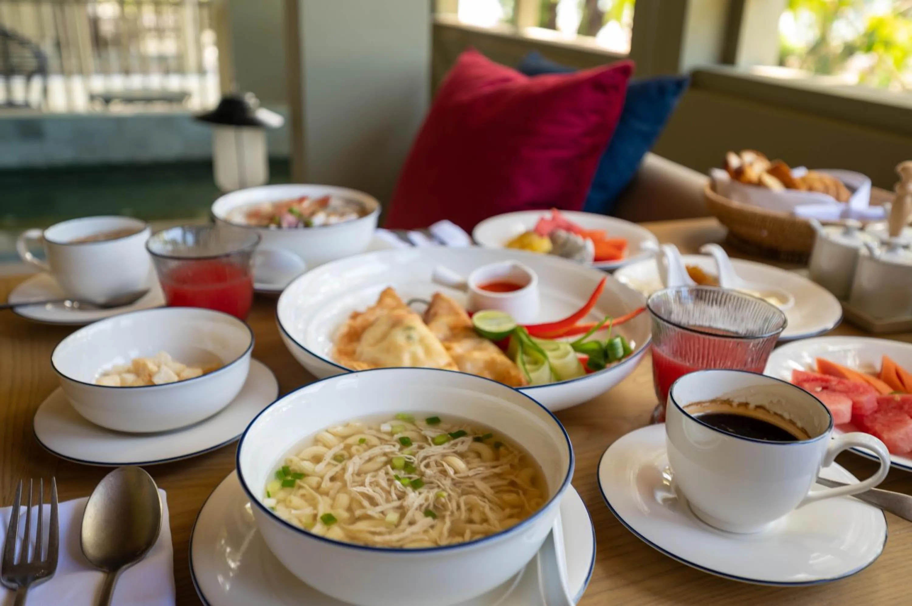 Breakfast in Charras Bhawan Hotel and Residences