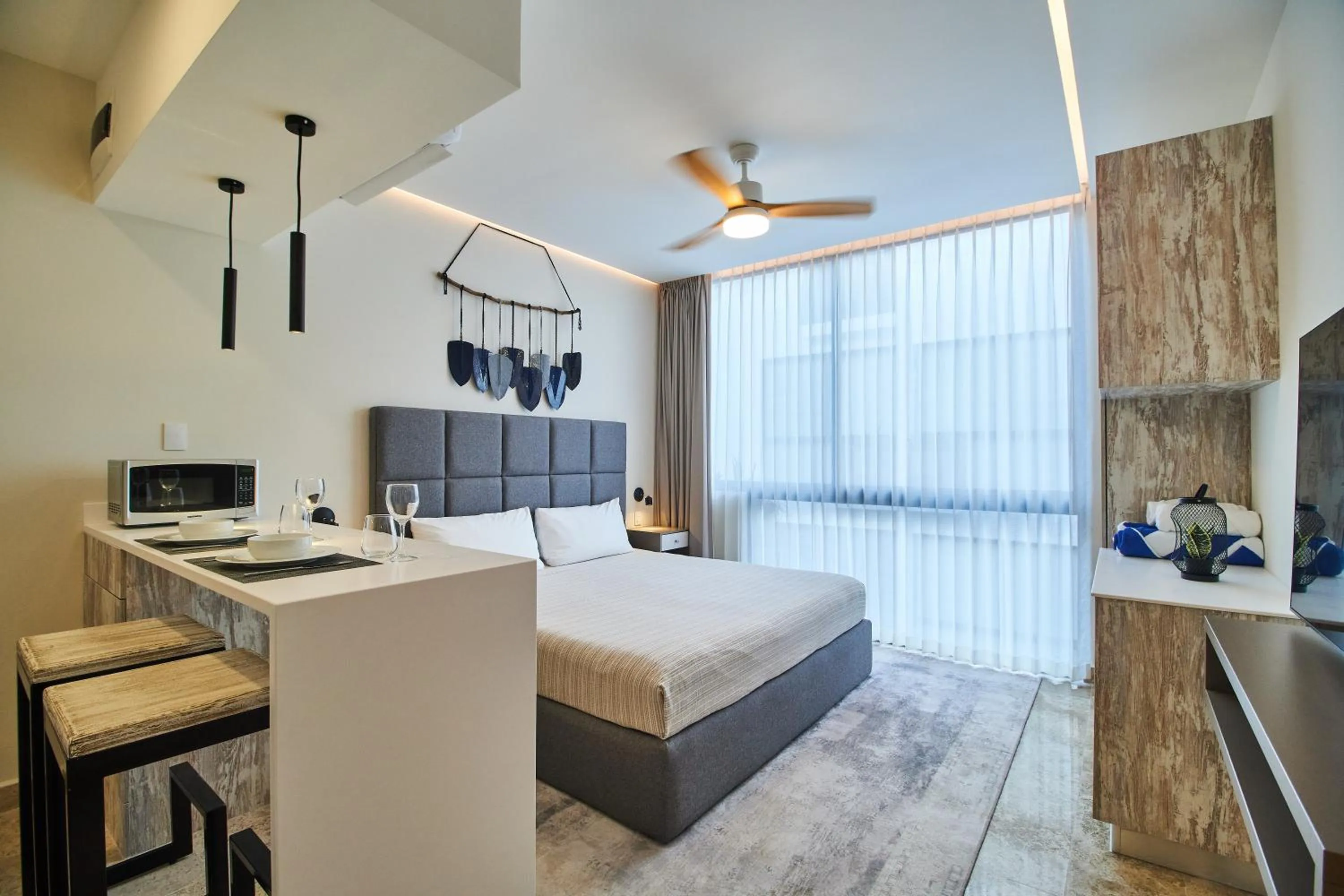 Bed in PH Othello - Private pool&Roof & Beach Club Access