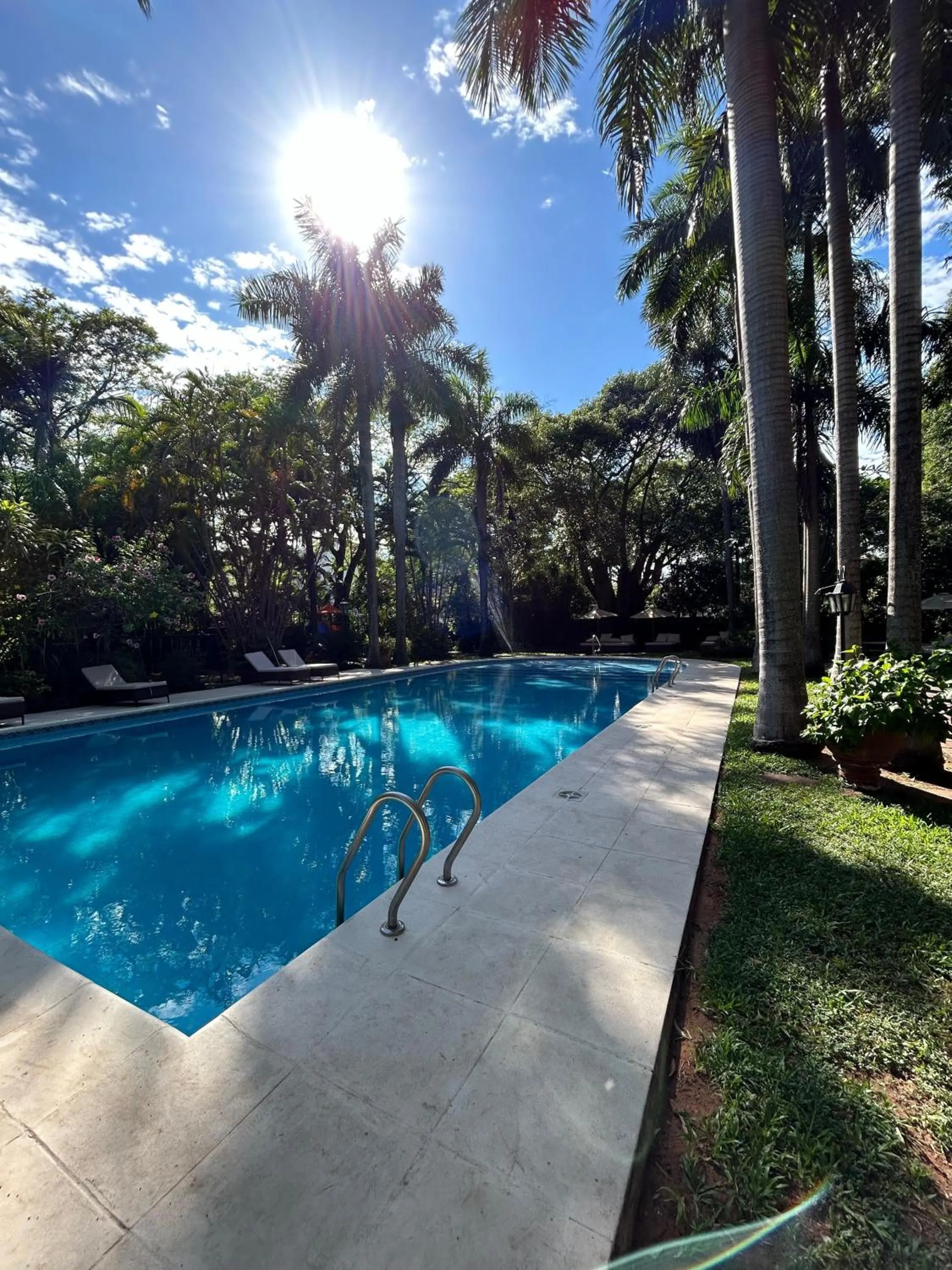 Garden in Gran Hotel del Paraguay