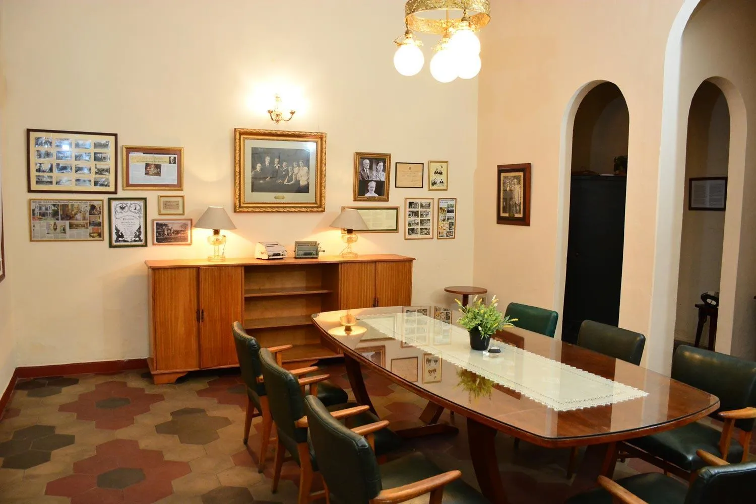 Seating area in Gran Hotel del Paraguay