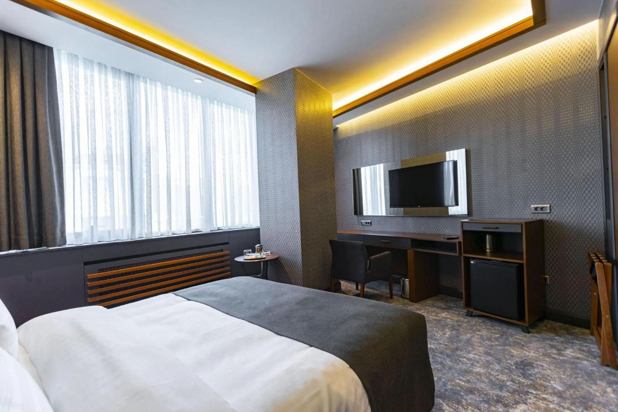 Bed in Nova Vista Centrum Hotel Eskisehir, a Member of Radisson Individuals