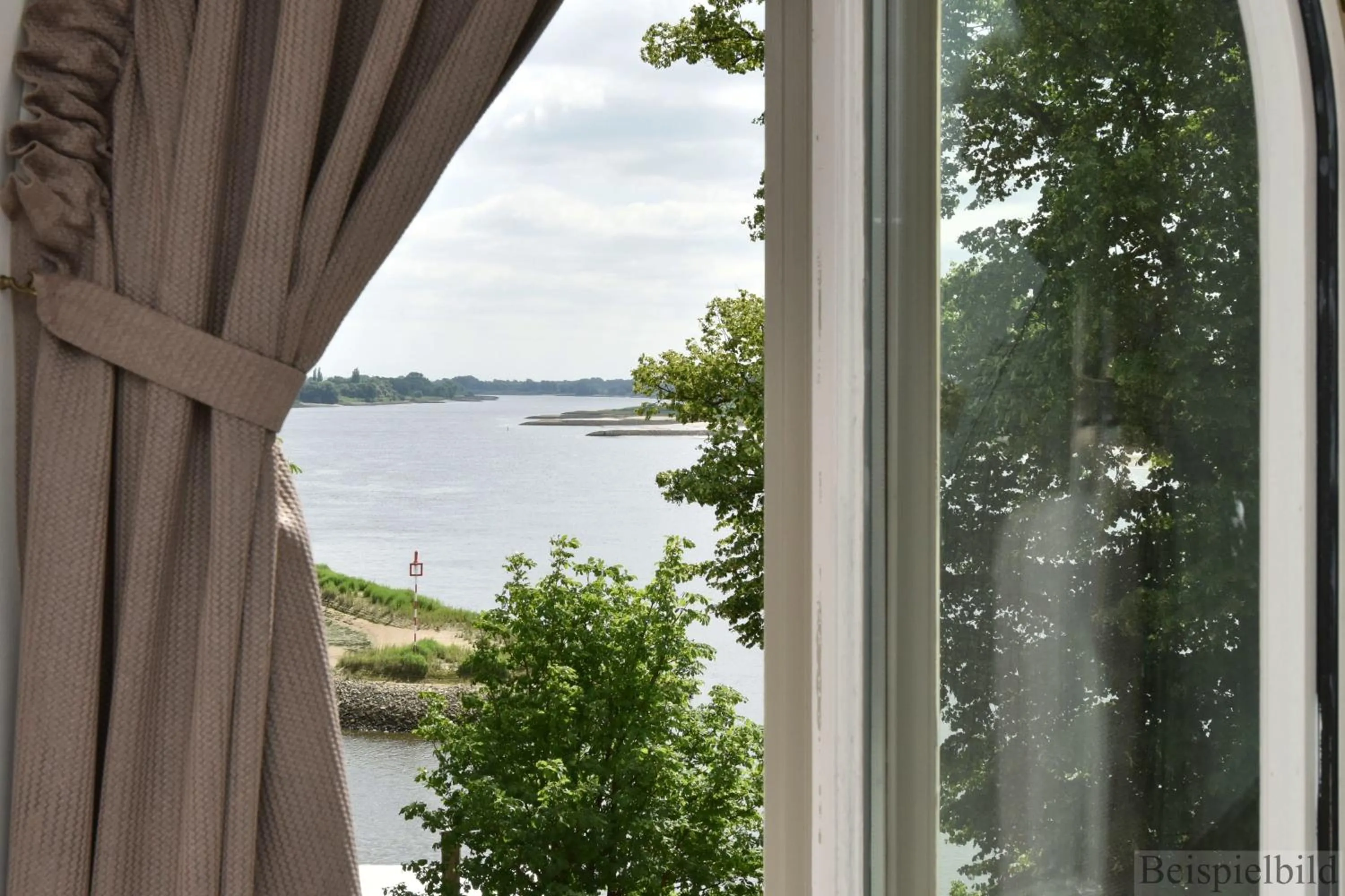 View (from property/room) in Traditionshaus by Zollenspieker Fährhaus