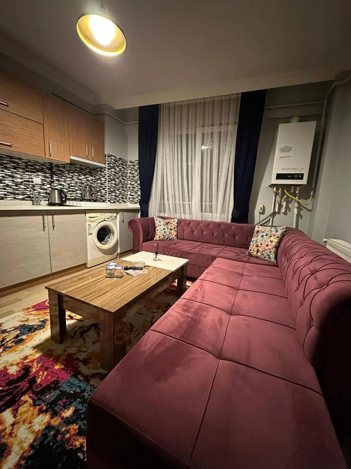 Living room in AYDOĞDU SUİT OTEL