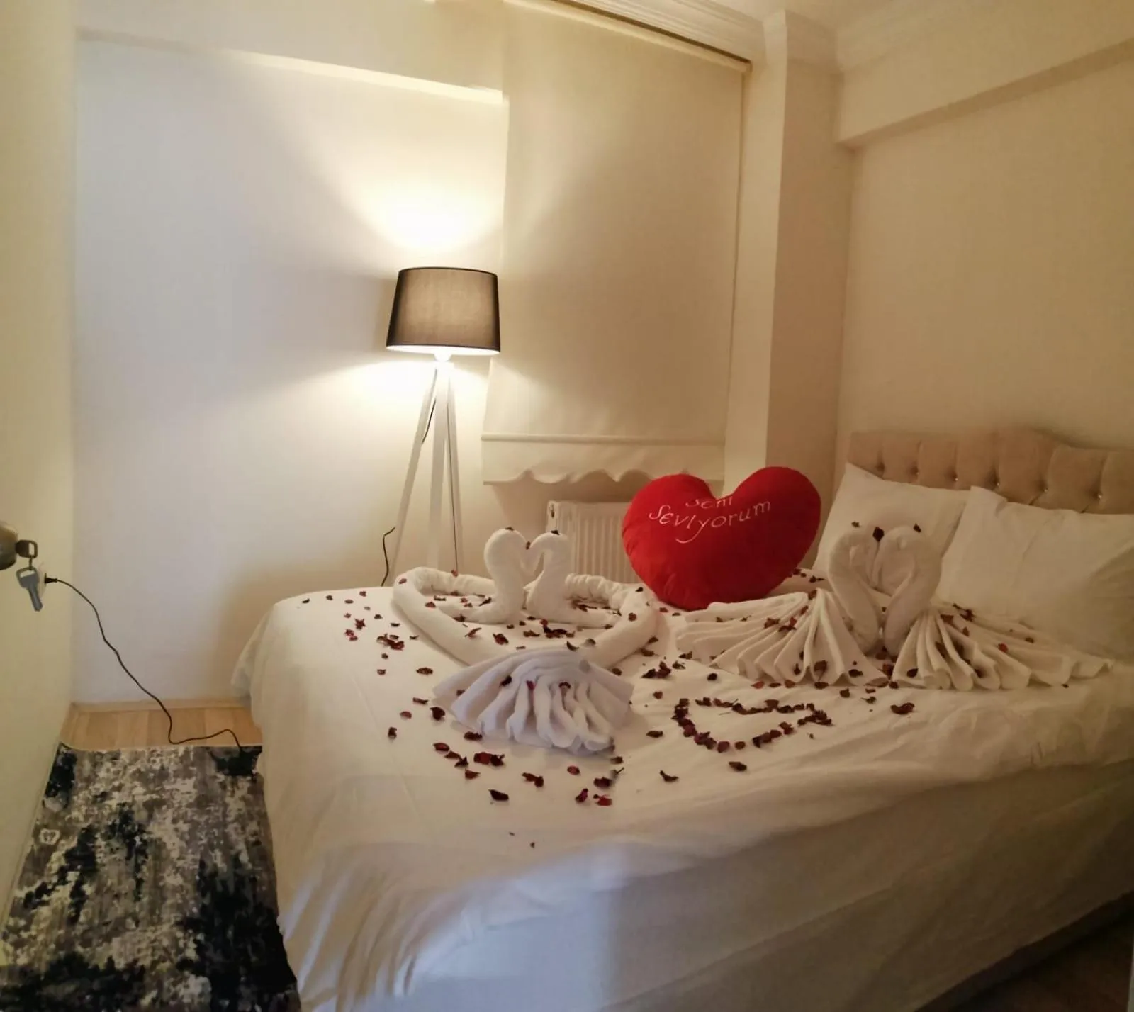 Bed in AYDOĞDU SUİT OTEL