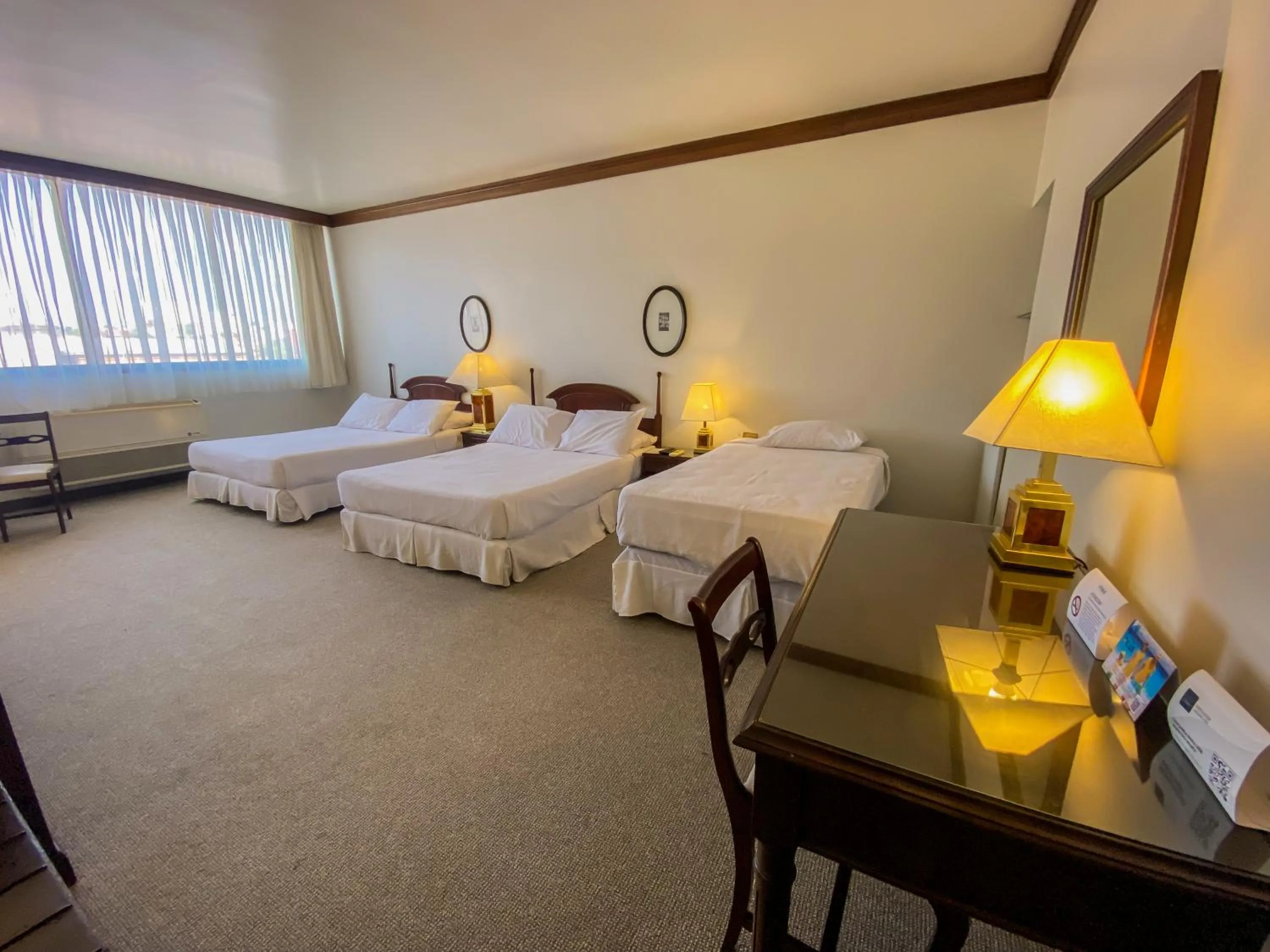 Bed in Nobile Suites Excelsior Asuncion