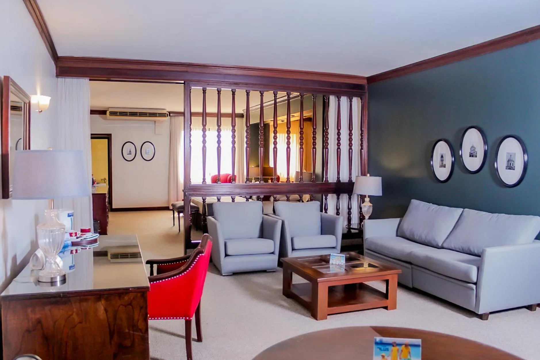 Living room in Nobile Suites Excelsior Asuncion