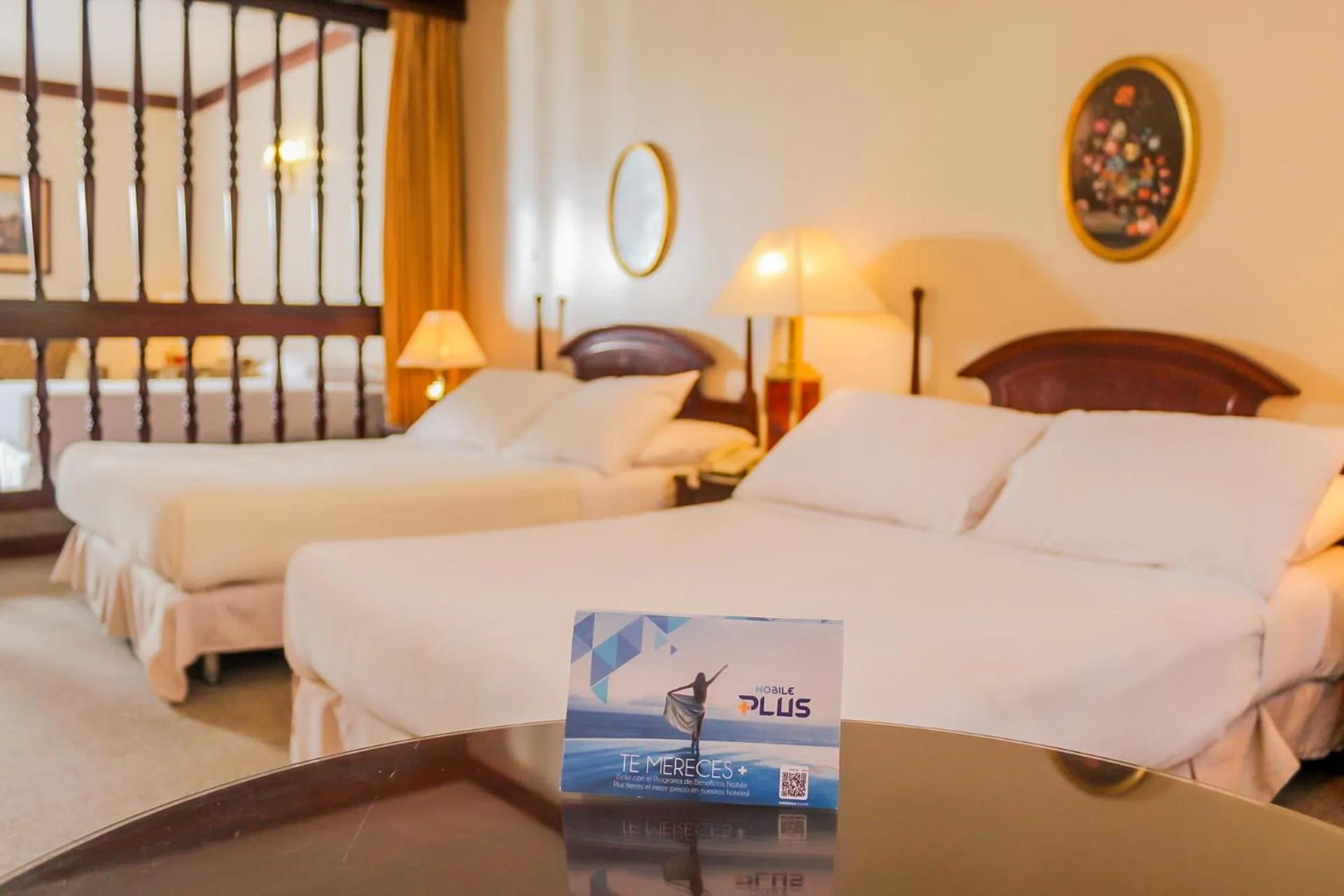 Bed in Nobile Suites Excelsior Asuncion