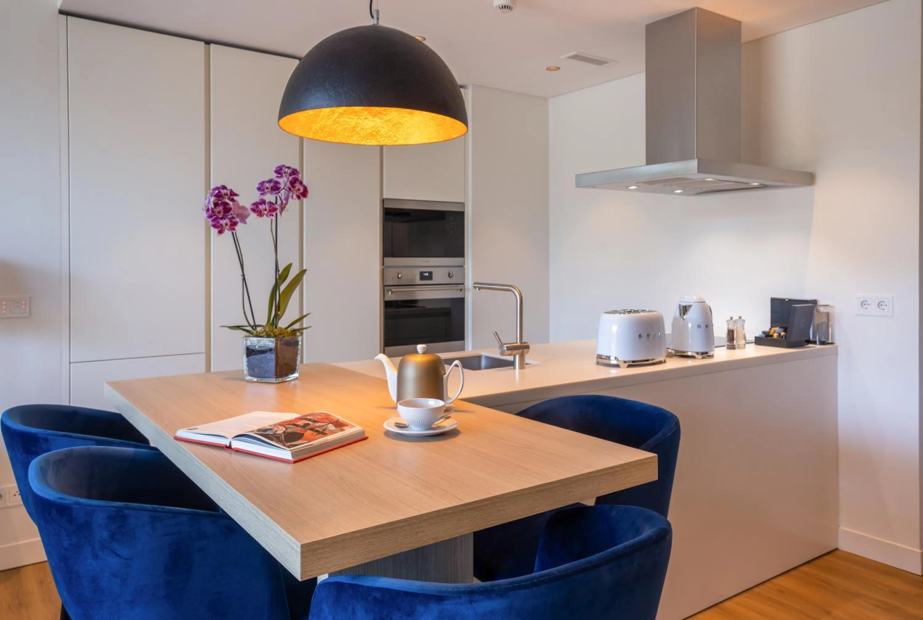 kitchen in Martinhal Lisbon Oriente