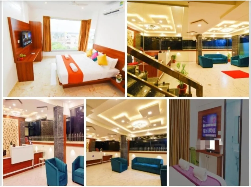 Bed in Keerthis Royal Suites Hotels in Bangalore Airport