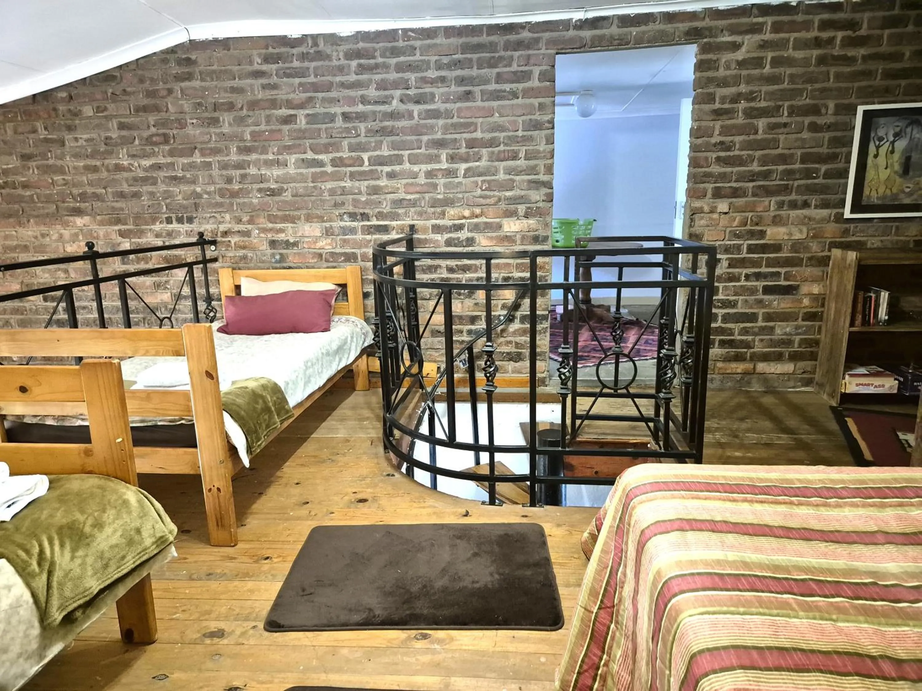 Bed in KatiKati Eco Lodge